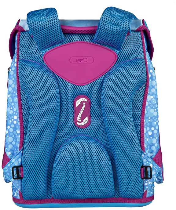 Scooli Schulranzen »EasyFit, Fly & Sparkle«, Reflektoren