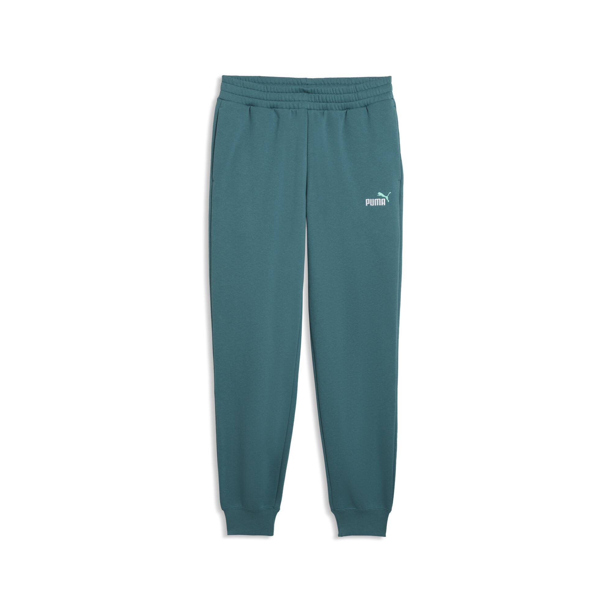 PUMA Trainingshose "ESS 2 COLOR NO 1 LOGO SWEATPANTS FL CL" Jogginghose, elastischer Bund mit innenliegendem Kordelzug