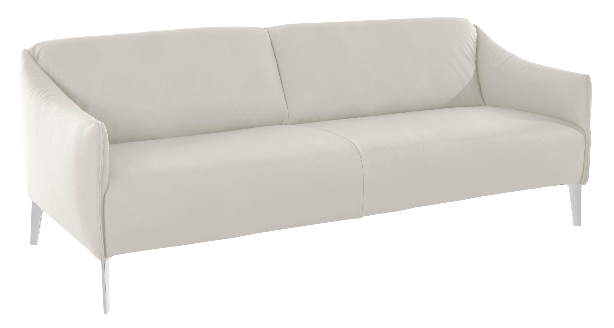 W.SCHILLIG 2,5-Sitzer »sally«, mit Metall-Winkelfüßen in Chrom glänzend, Breite 194 cm