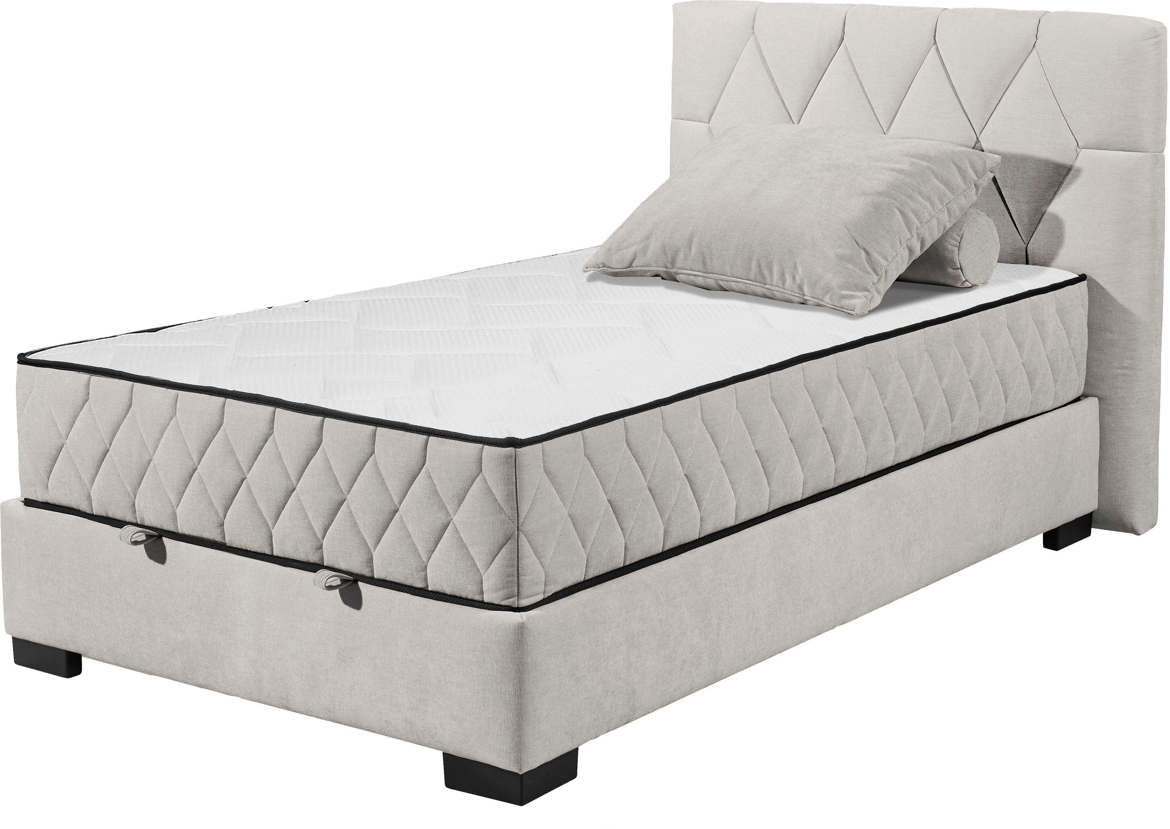 ED EXCITING DESIGN Boxbett »Nagol«, mit Bettkasten, mit Wendematratze, erhältlich in verschiedenen Breiten