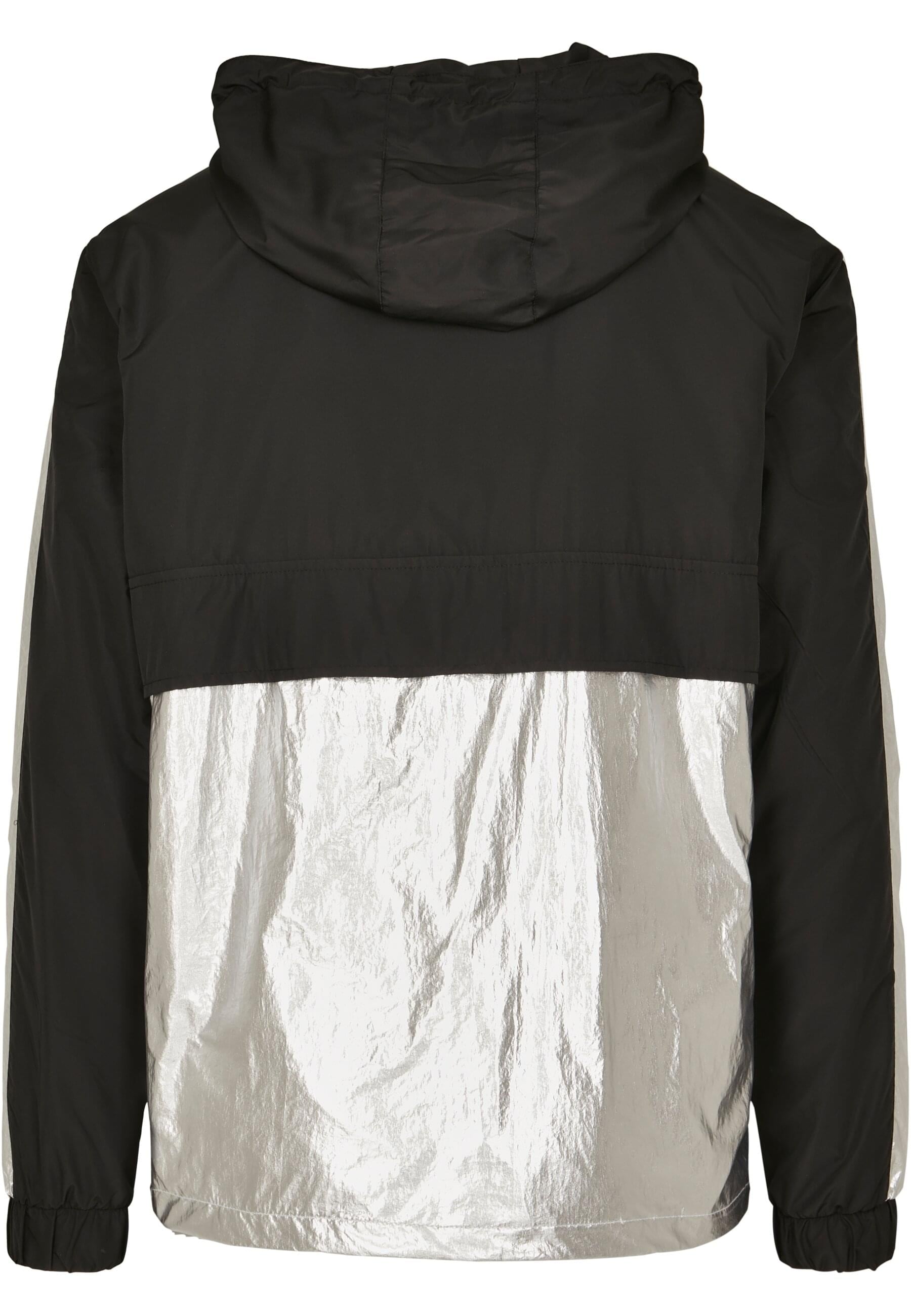 MisterTee Allwetterjacke »MisterTee Herren Reflective Mister Tee Windbreaker«, (1 St.), ohne Kapuze