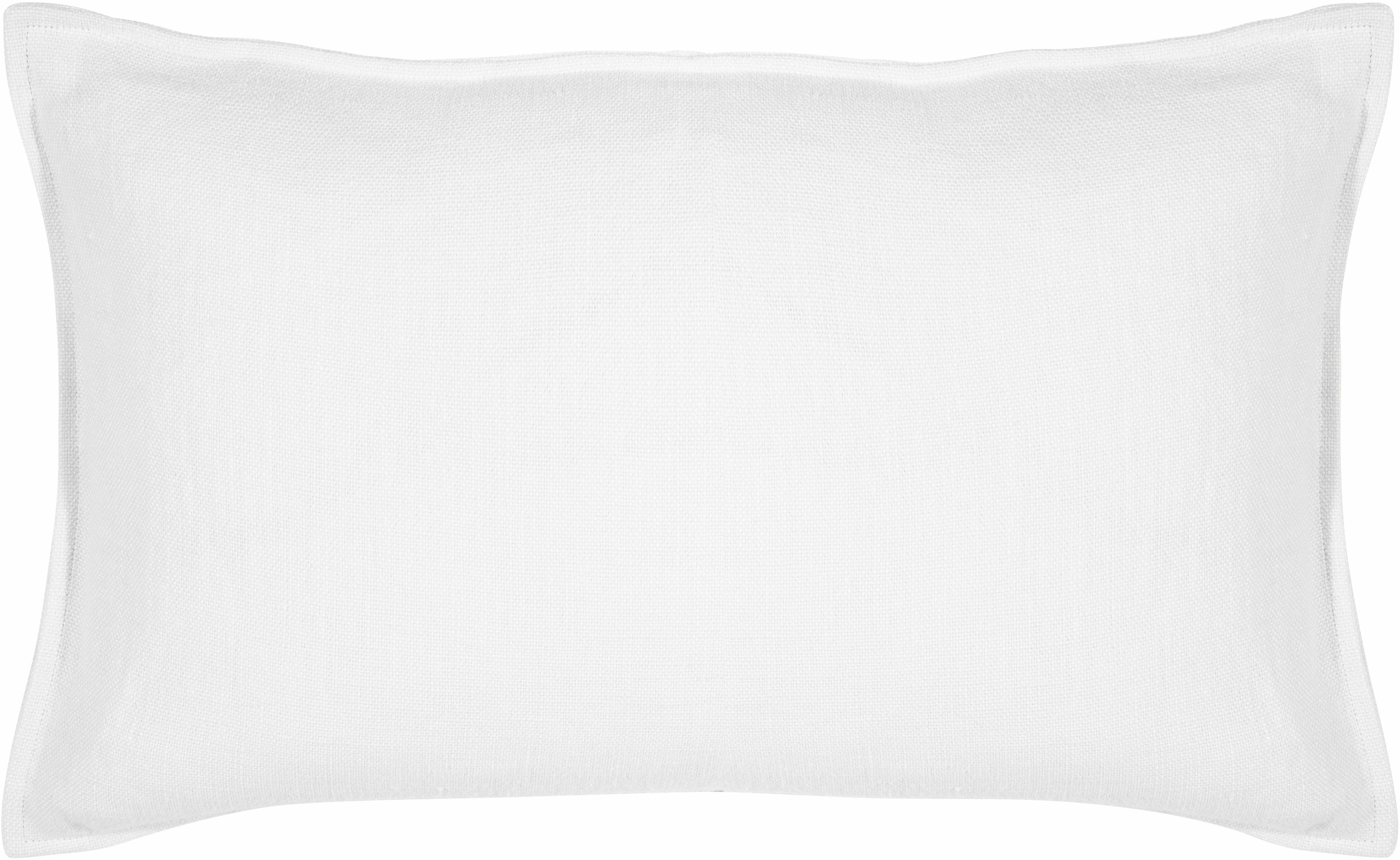 PAD Dekokissen "COLETTE, Kissenhülle, Made in Europe" handgefertigt, 100% Leinen, Uni Farben, 30x50 cm oder 40x40 cm