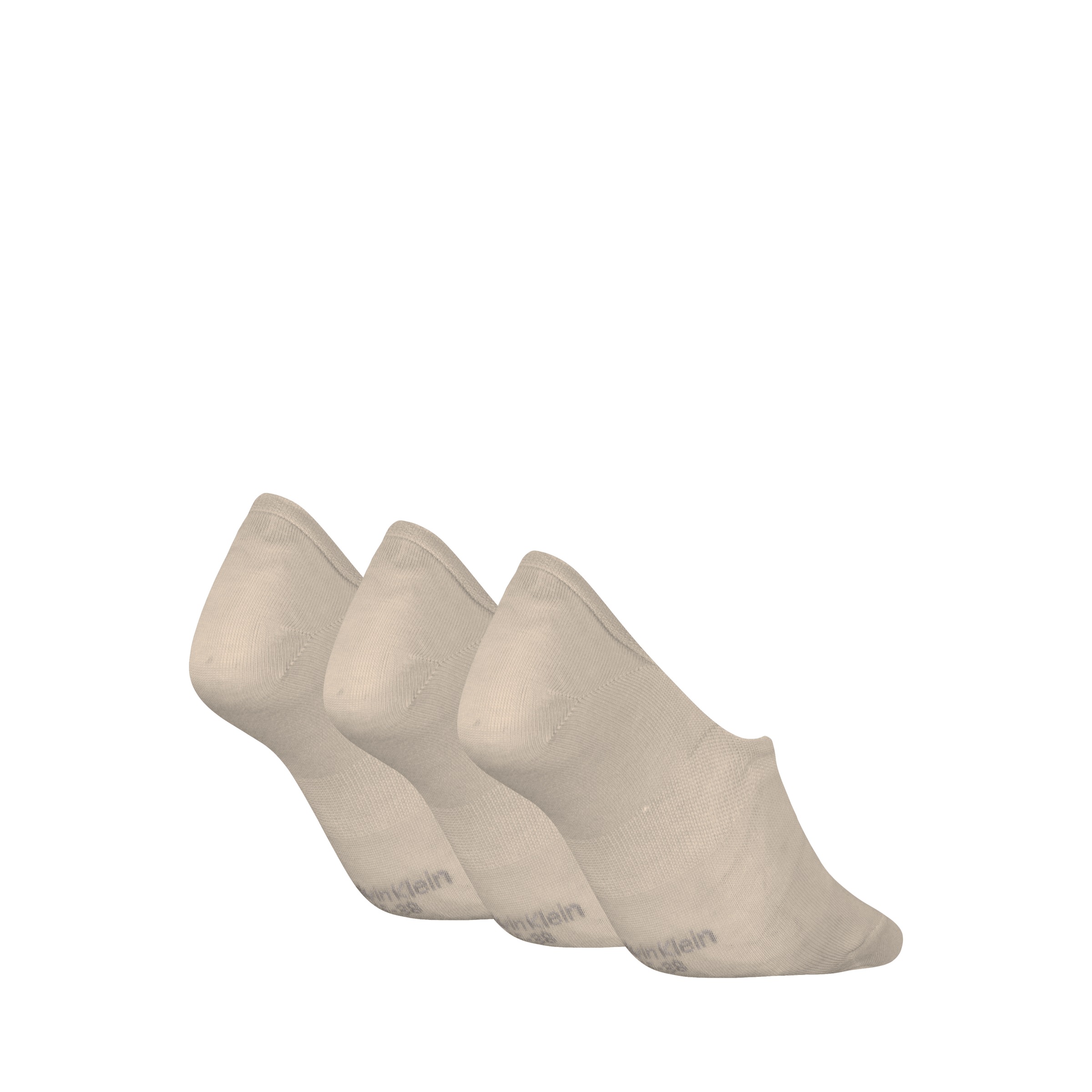 Calvin Klein Füßlinge "CK WOMEN FOOTIE MC" 3 Paar, Antirutsch Noppen im Fer günstig online kaufen