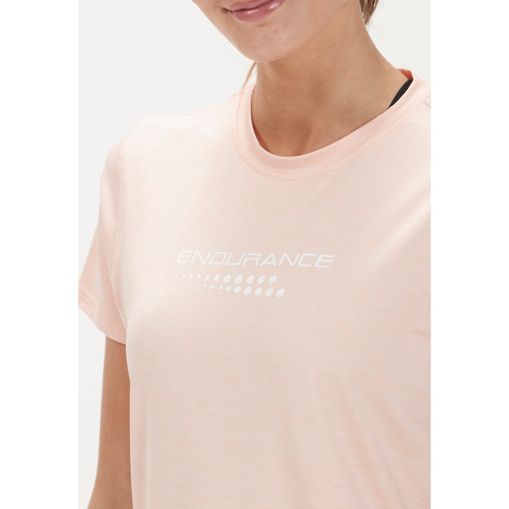 ENDURANCE Funktionsshirt »WANGE MELANGE«, (1 tlg.)