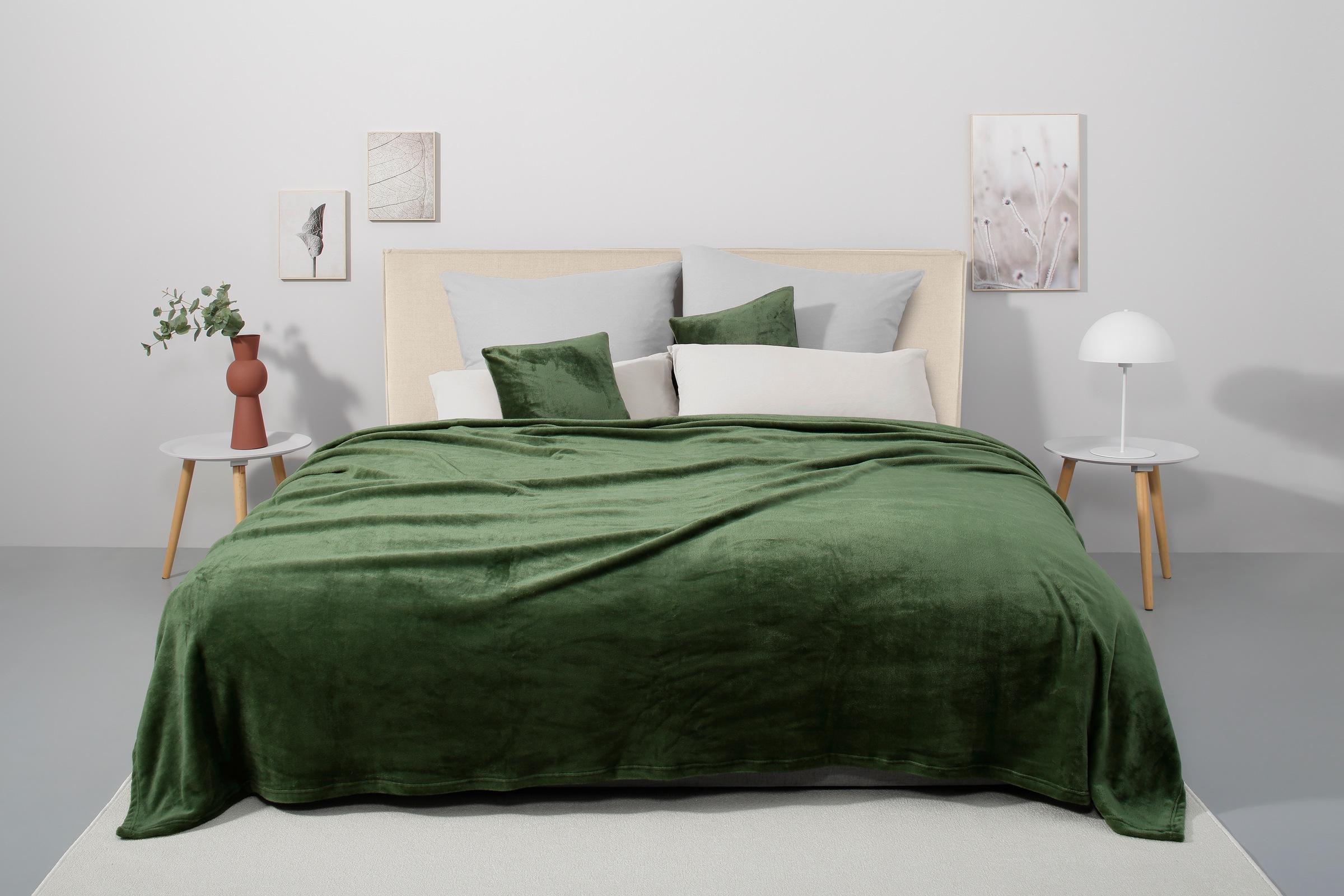 my home Tagesdecke »Desner3«, mit Cashmere-Touch, viele Farben erhältlich, Decke ab 140x210 cm