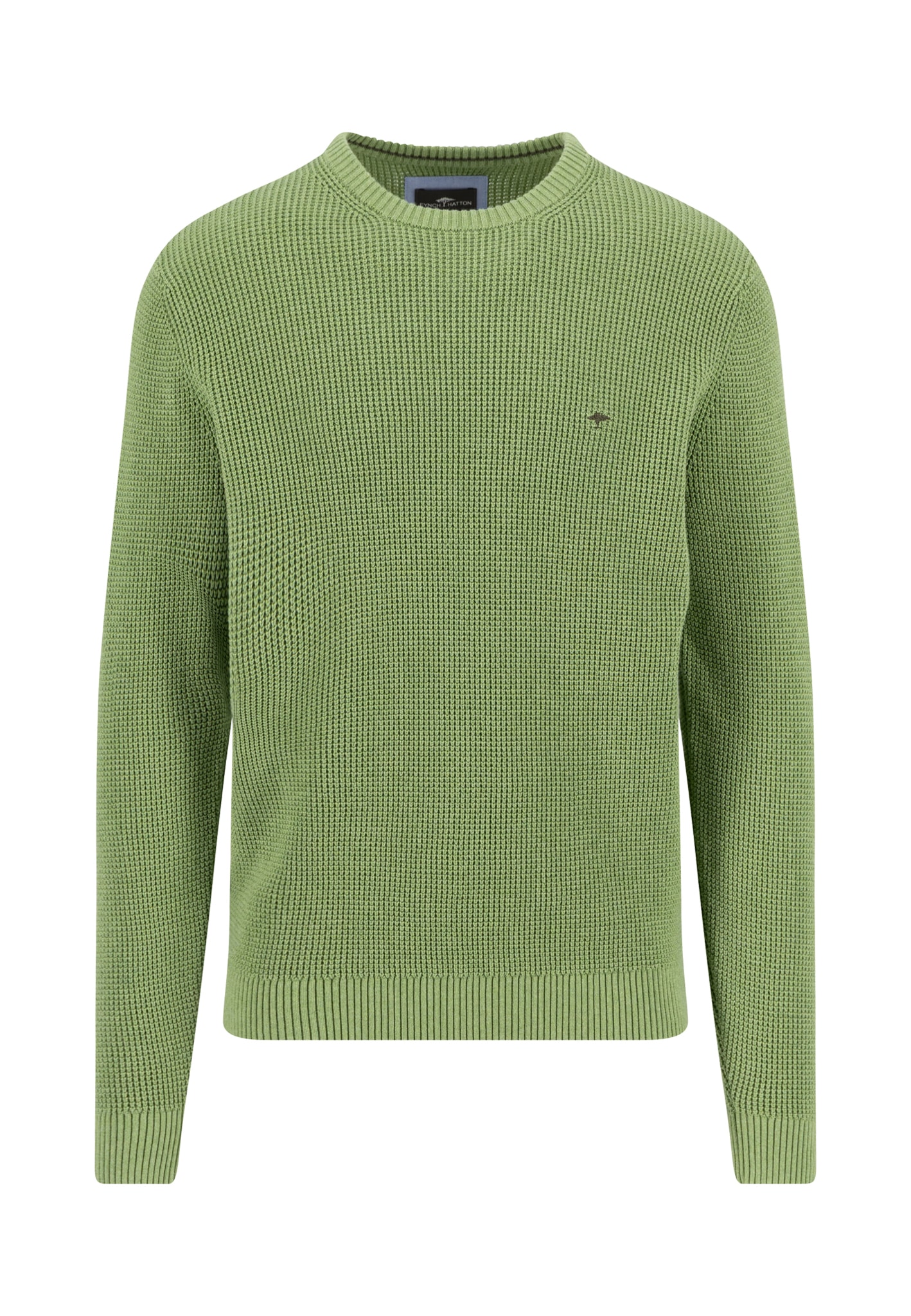 FYNCH-HATTON Strickpullover aus Baumwolle, normale Passform, hüftbedeckende günstig online kaufen