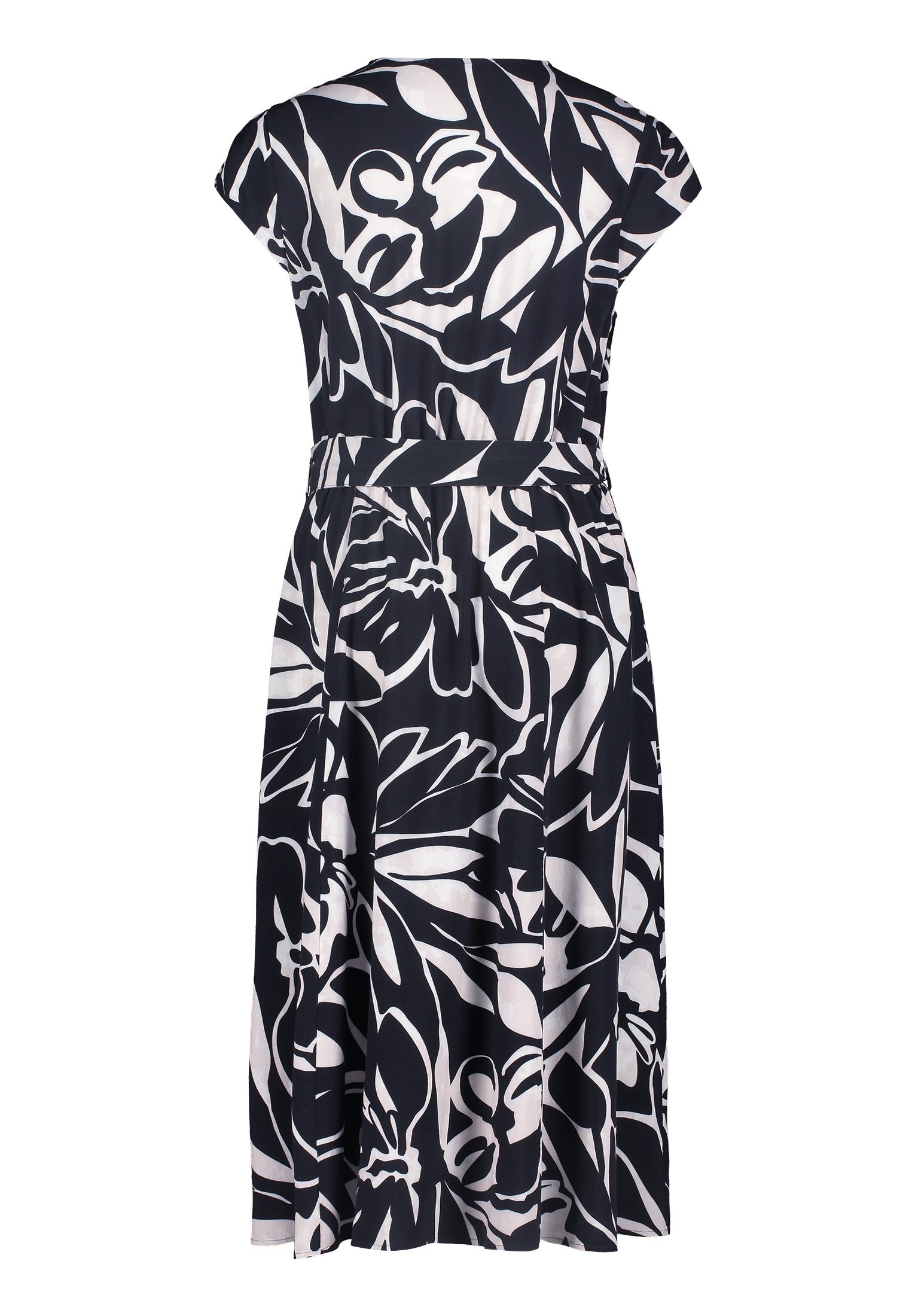 Thumbnail - Betty&Co Midikleid "Damen Sommerkleid Midikleid kurzarm" Ohne Tasche Druck