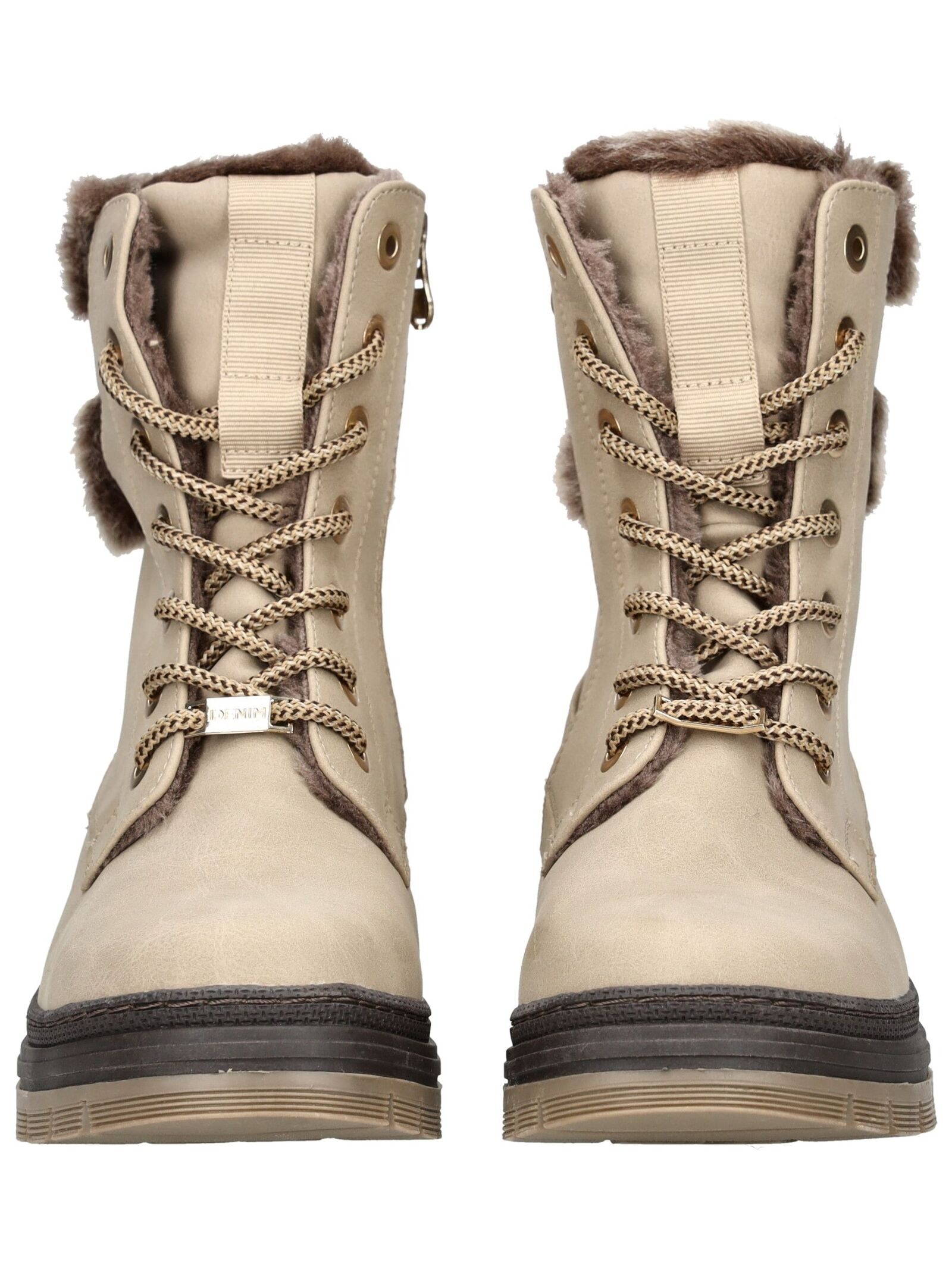 TOM TAILOR Schnürstiefelette »Tom Tailor Stiefelette Lederimitat/Textil«