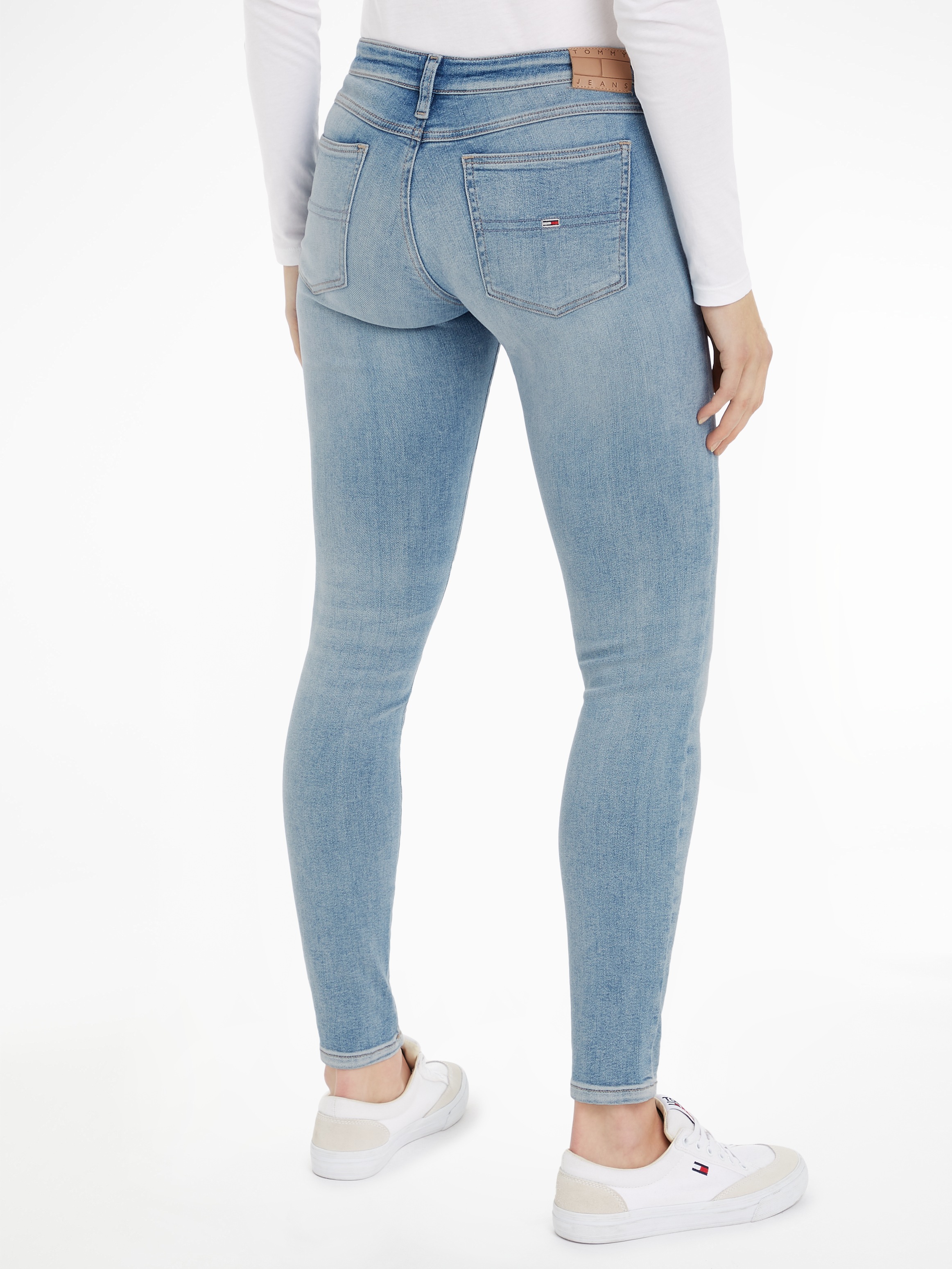 Tommy Jeans Skinny-fit-Jeans "Tommy Jeans Damenjeans Low Waist Skinny", mit günstig online kaufen