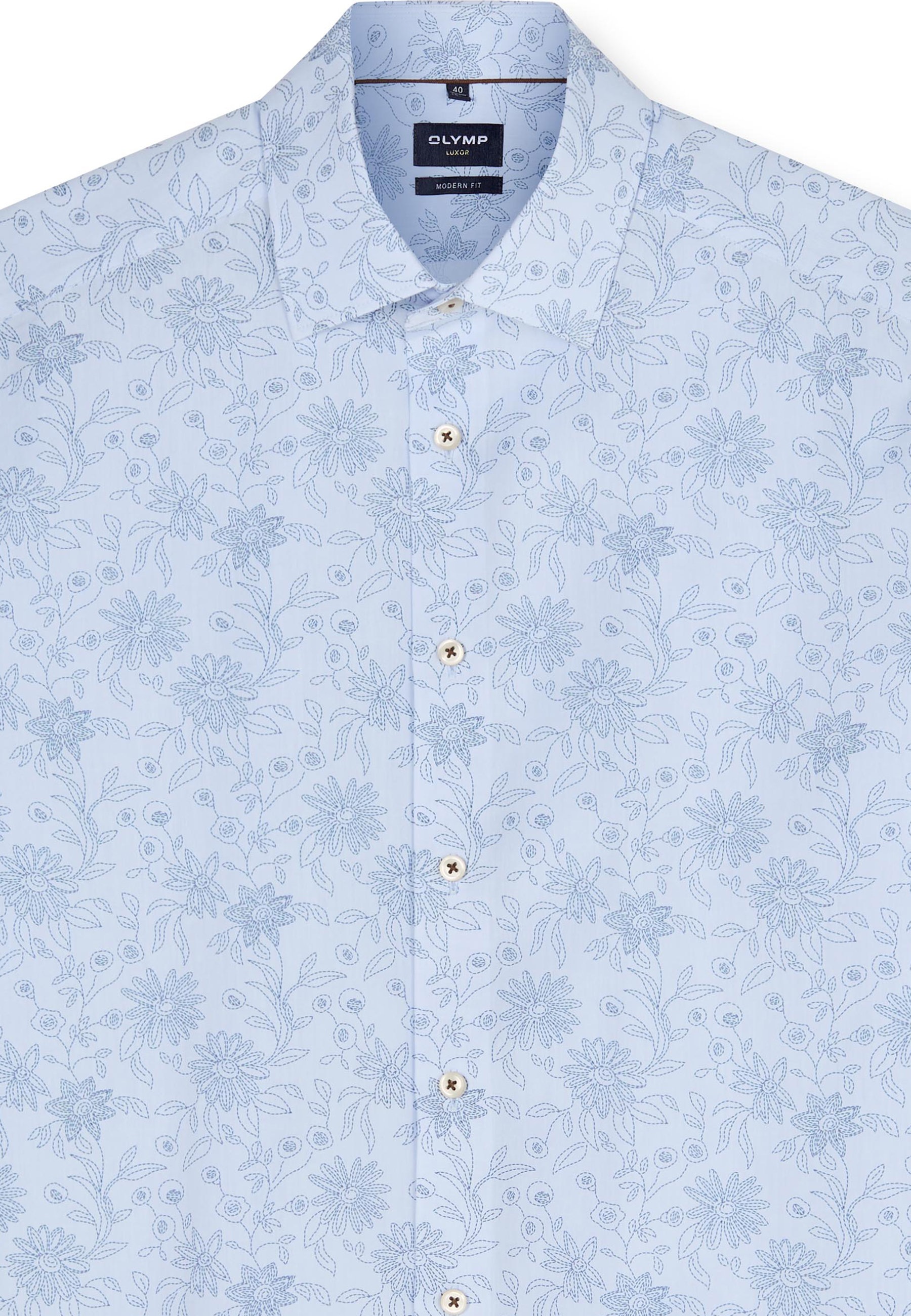 OLYMP Luxor Modern Fit Shirt Blue 42 7