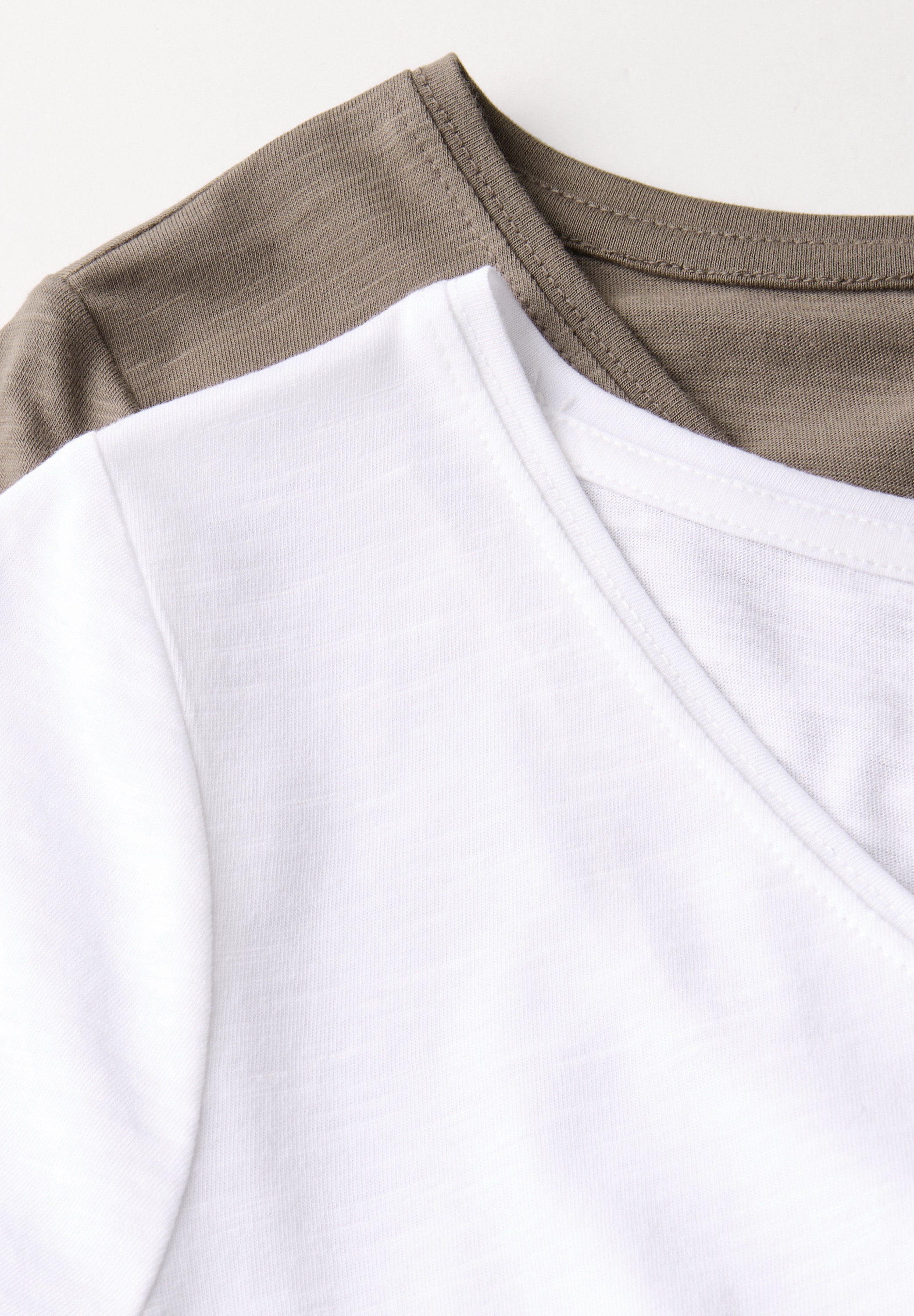 STREET ONE V-Shirt, im soften Baumwoll-Mix