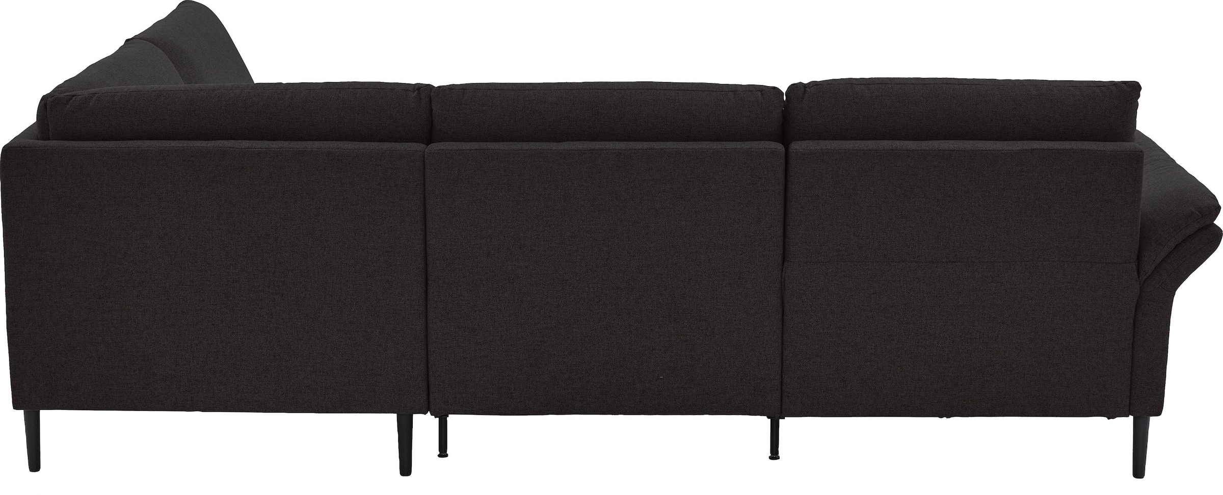 Places of Style Ecksofa »Sarsina: mit Tonnentaschen-Federkern, perfekt zum Entspannen L-Form«, inklusive 2 motorischen Relaxfunktionen mit Herz-Waage-Beschlag