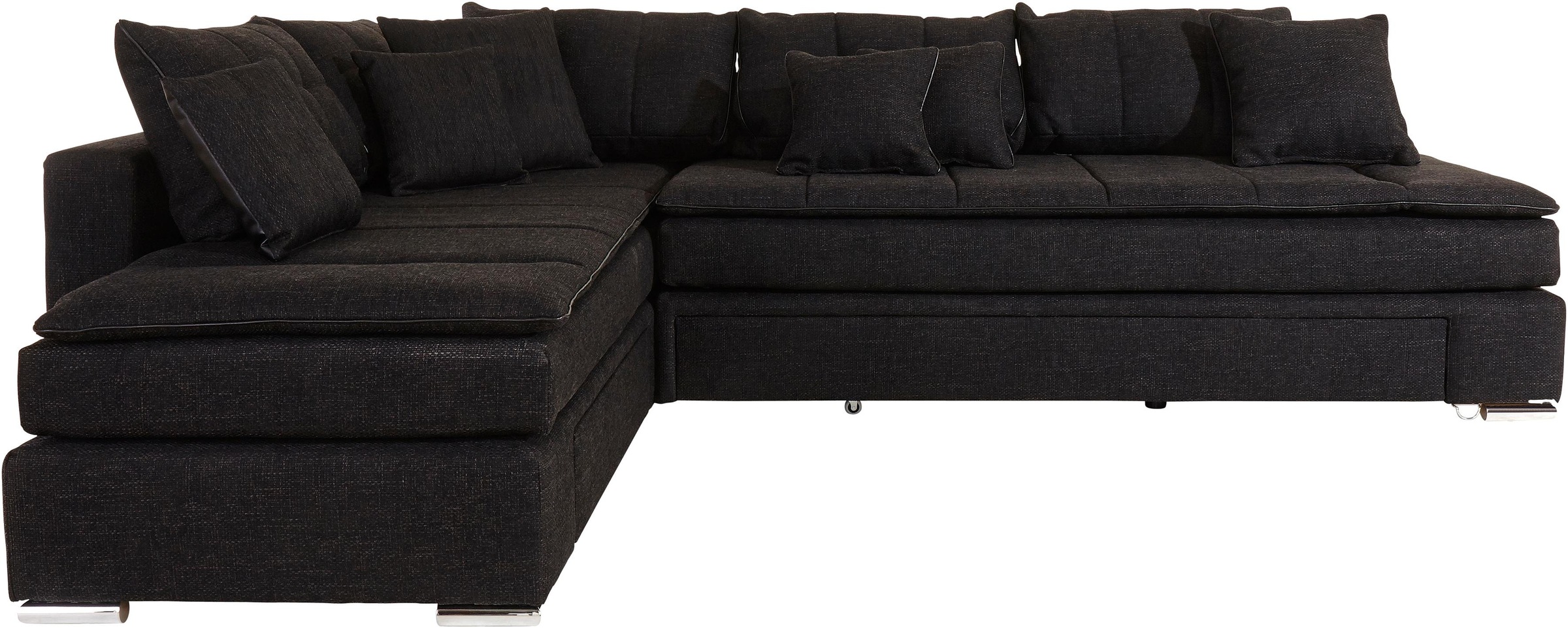 INOSIGN Ecksofa "Boxspringbett Night & Day L-Form mit Dauer-Schlaffunktion günstig online kaufen