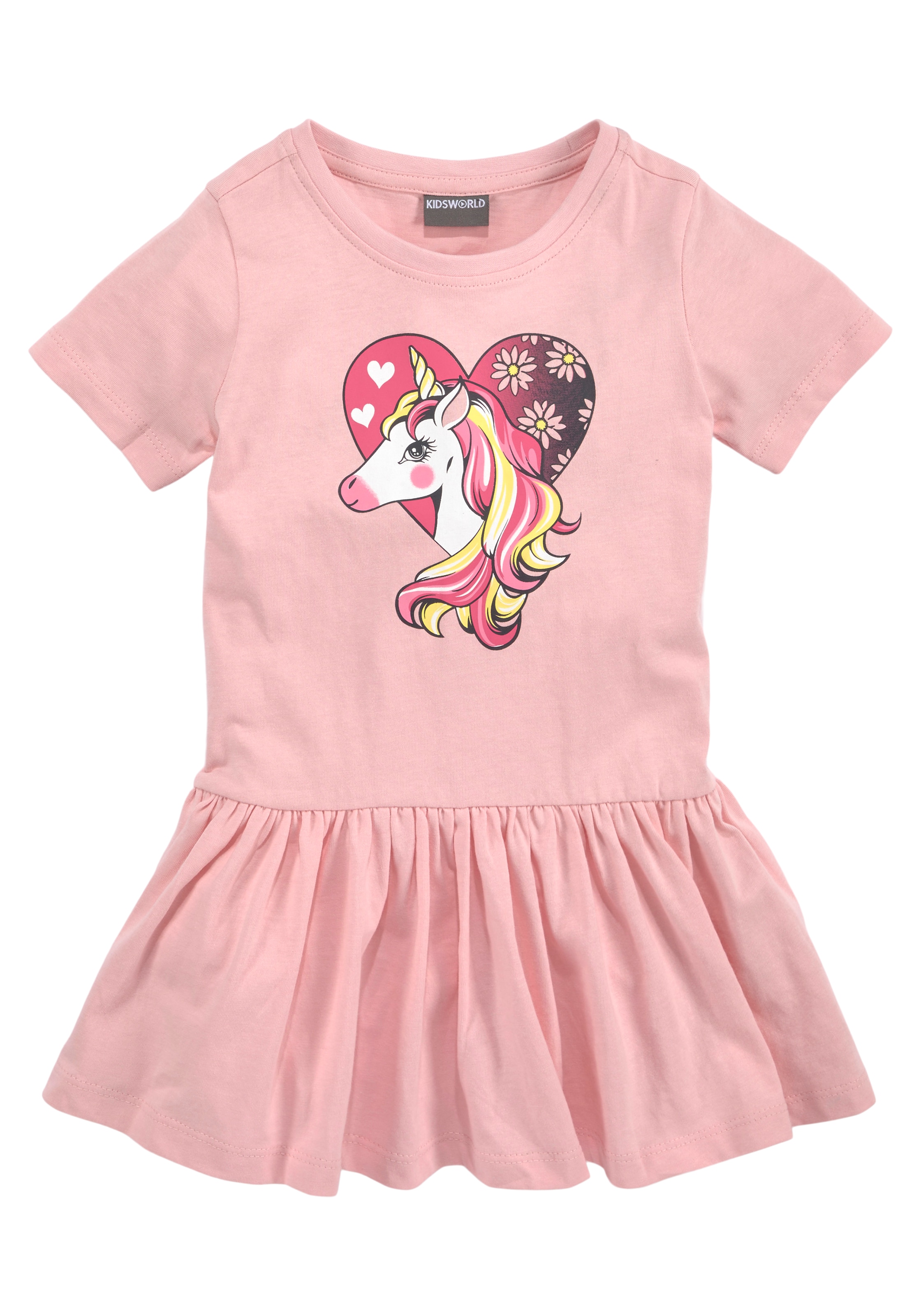 2 Leggings »Einhorn«, Outfit | BAUR Longshirt KIDSWORLD tlg.), (Set, & süßes