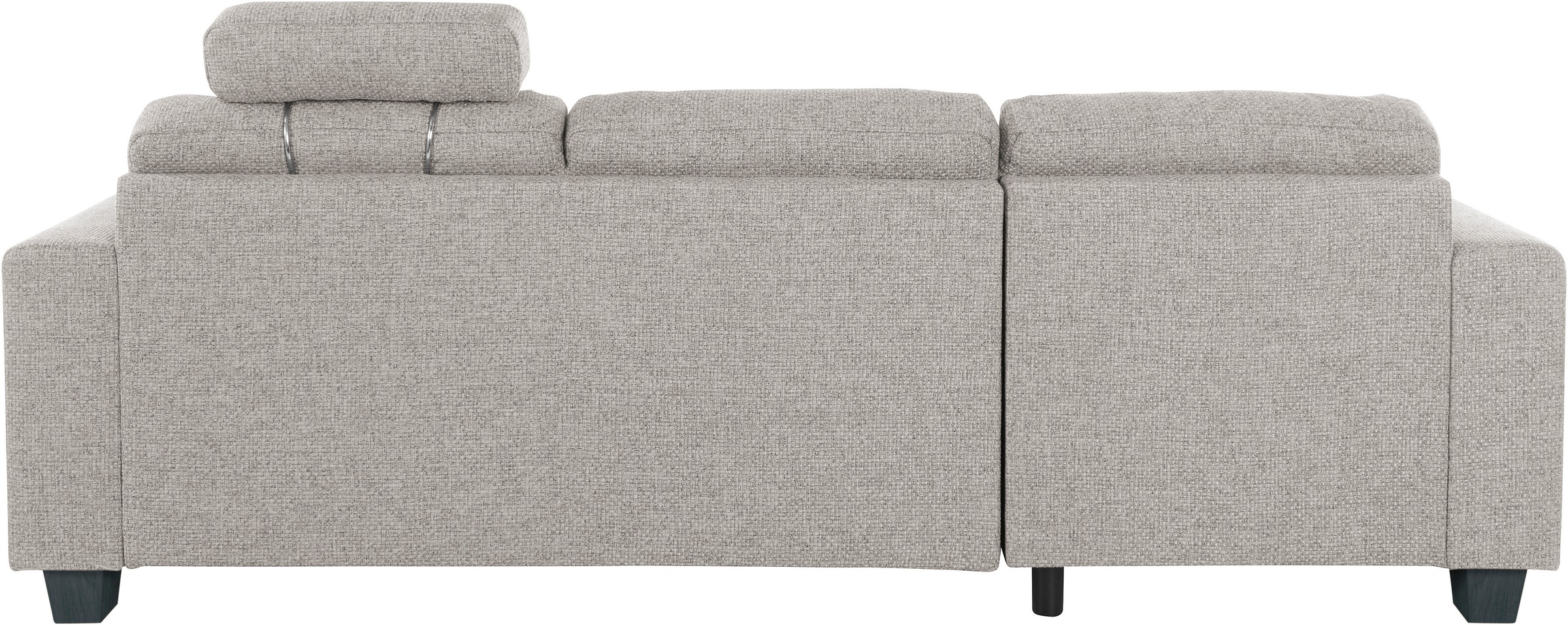 TRENDMANUFAKTUR Ecksofa »Chamber, zeitlos und modern, bequem mit hohem Sitzkomfort, L-Form«, inklusive einer Kopfstütze, wahlweise mit Schlaffunktion