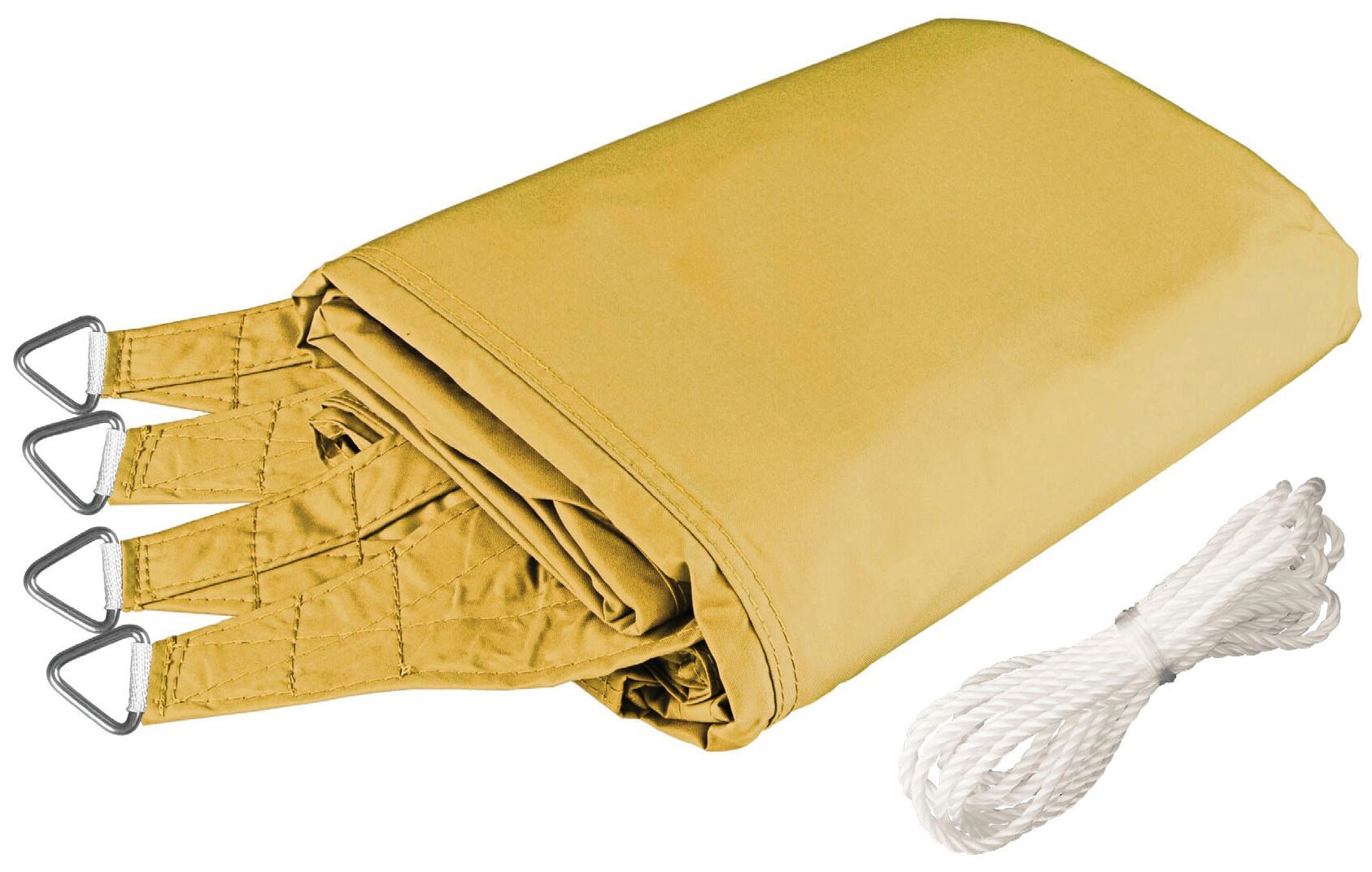 Windhager Sonnensegel »Cannes Rechteck«, 2x3m, gelb