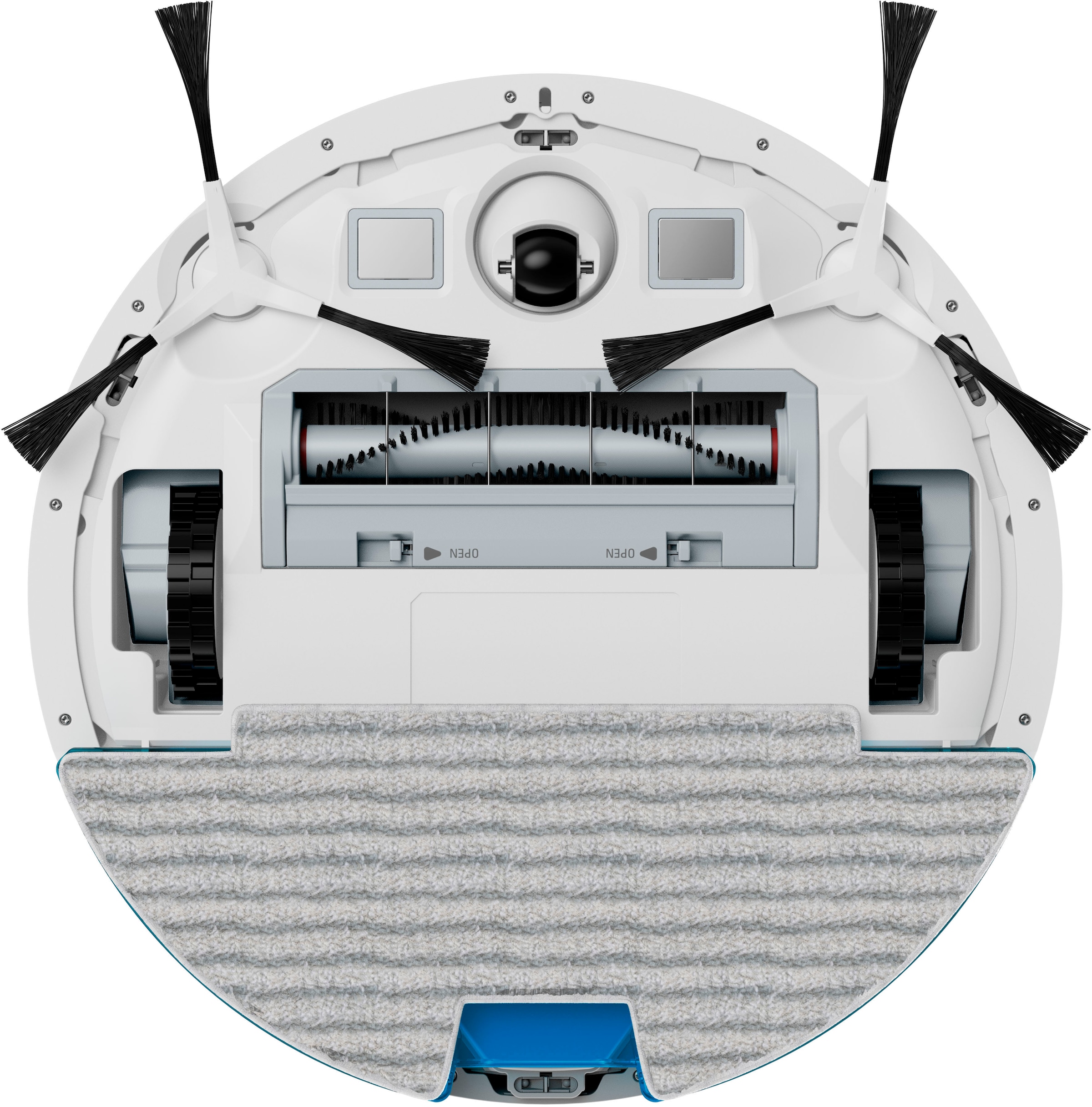 | saugen Saugroboter ultra-flaches BAUR 130 und Serie + Laser wischen, »RR9067 X-Plorer Rowenta AI«, Kamera-Navigation Design,