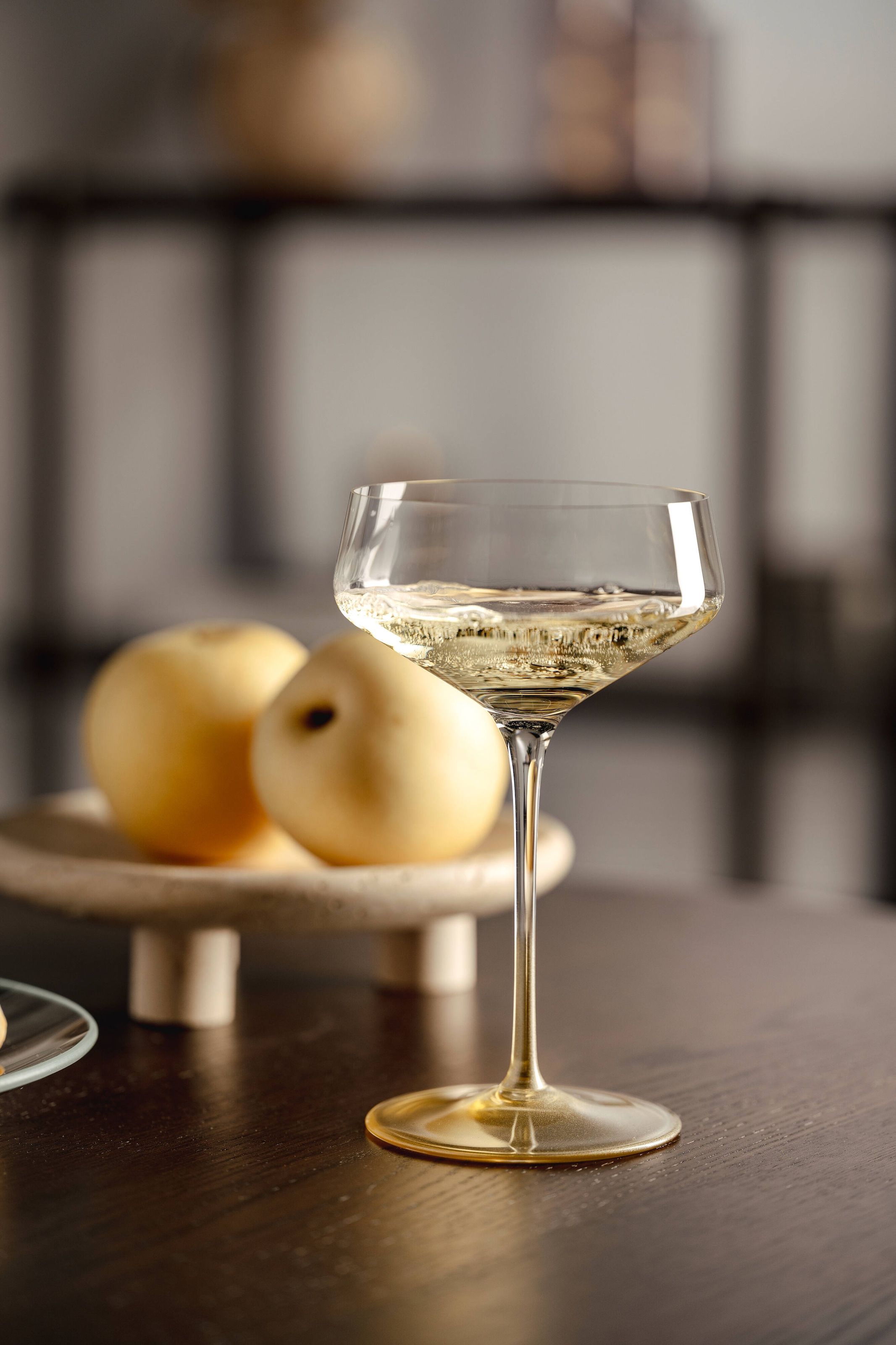 LEONARDO Champagnerglas »PUCCINI, goldfarben«, (Set, 2 tlg.), 2er Set, 350ml