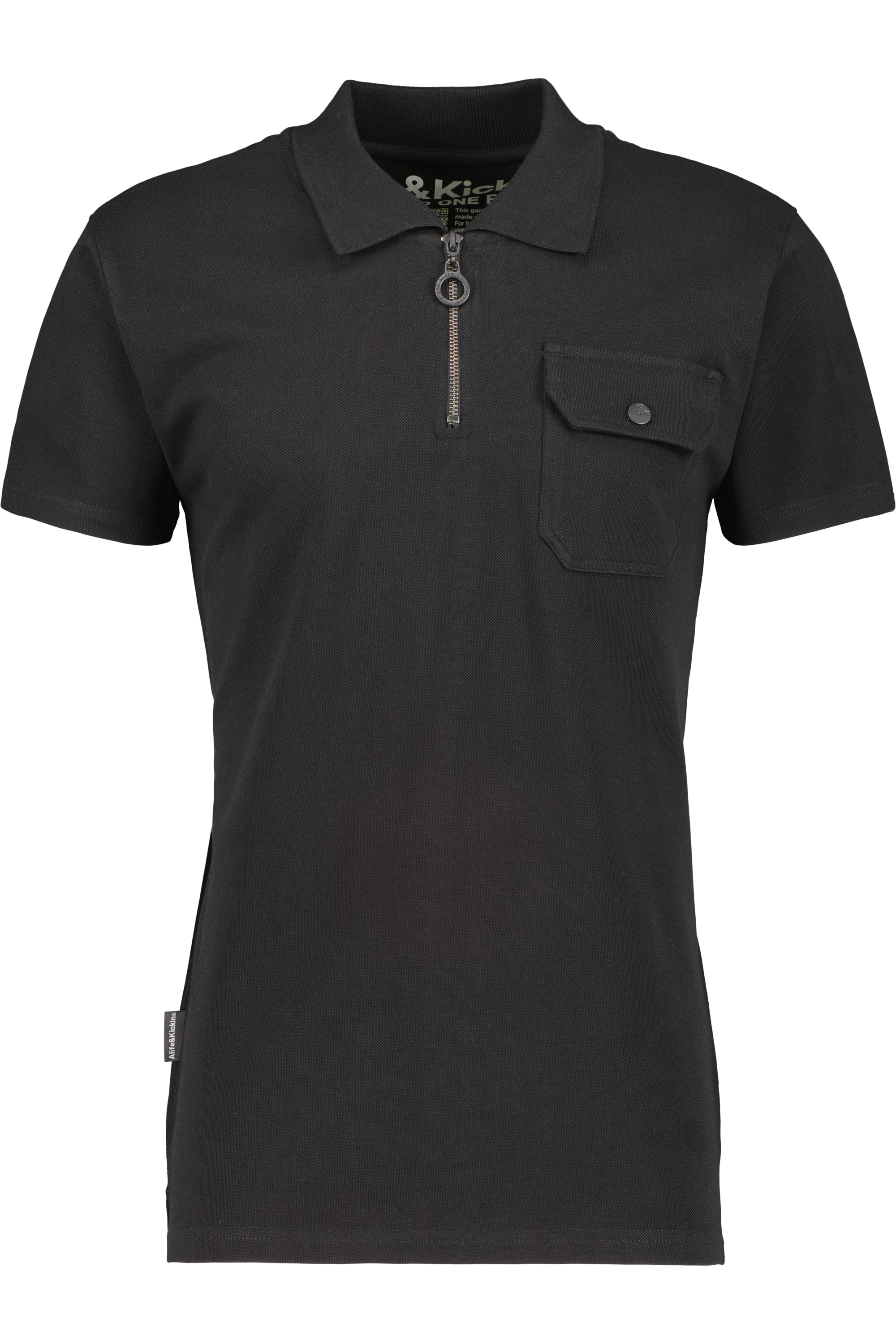 Alife & Kickin Poloshirt "Herren PaulAK Zip" günstig online kaufen