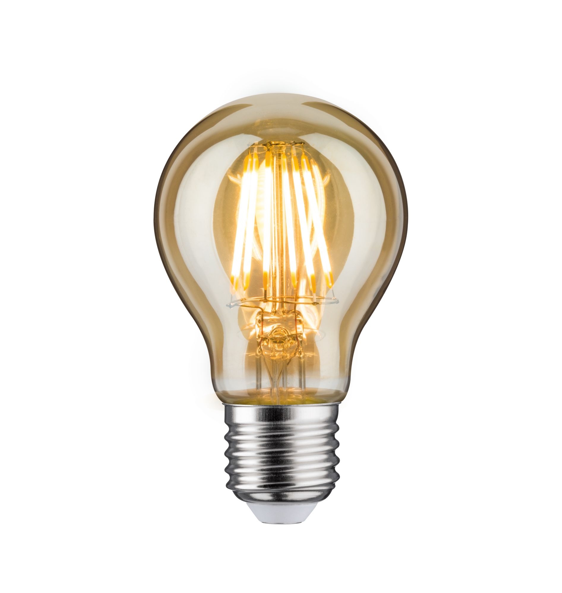 E27 Goldlicht dimmbar Vintage AGL 6W LED-Leuchtmittel, Extra-Warmweiß