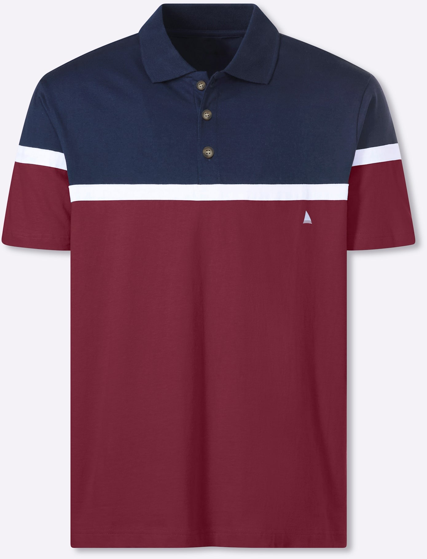 Catamaran Kurzarmshirt »Kurzarm-Poloshirt« 1 tlg.
