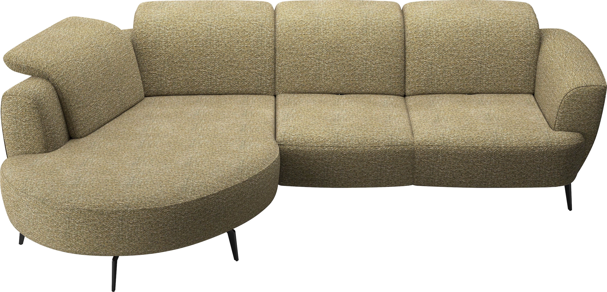 sit&more Ecksofa »Zoe«, ink.Sitztiefenverstellung, wahlweise mit Kopfteilverstellung