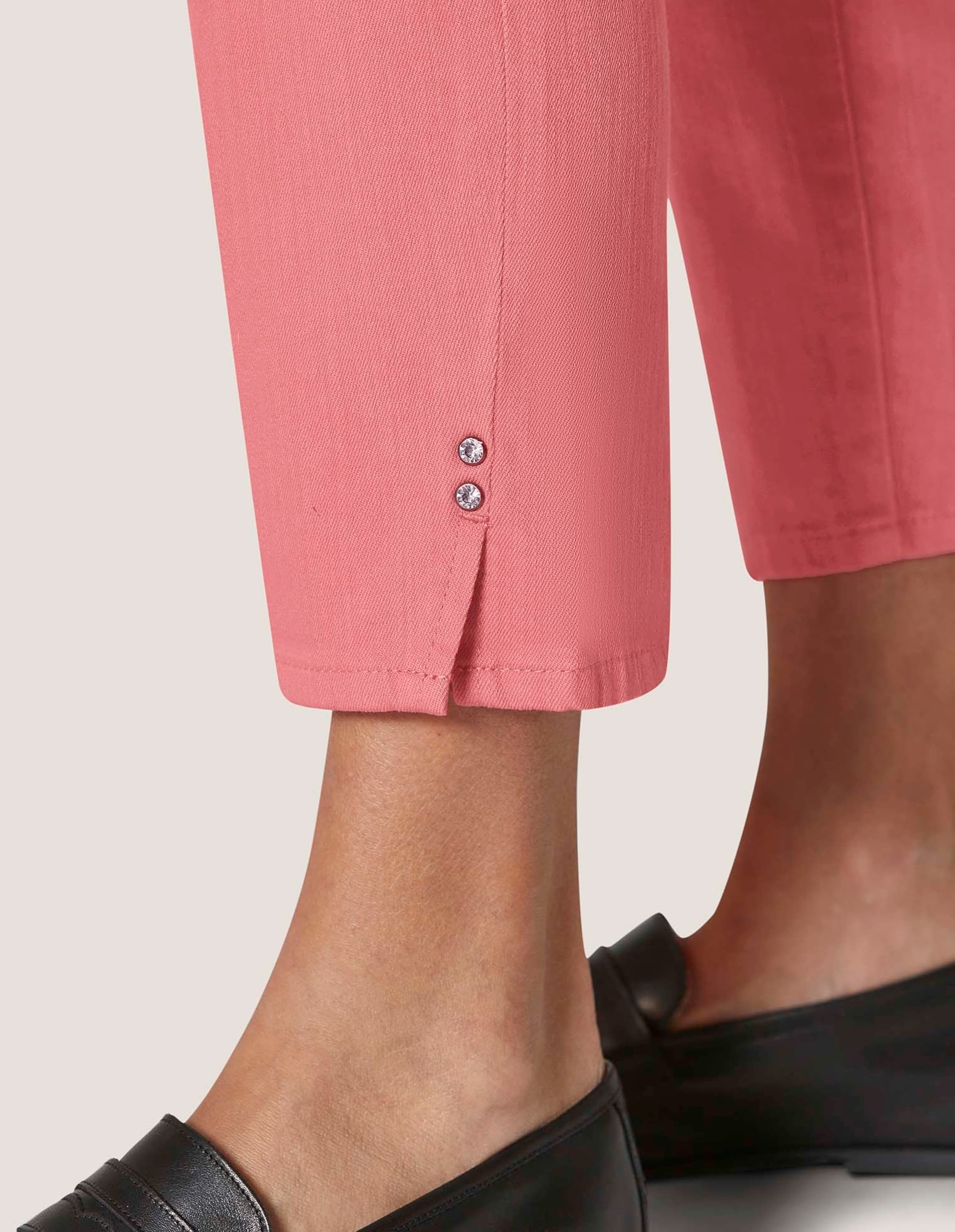 MADELEINE Regular-fit-Jeans »7/8 Jeans Schlanke 7/8-Jeans mit Strass-Dekoration«