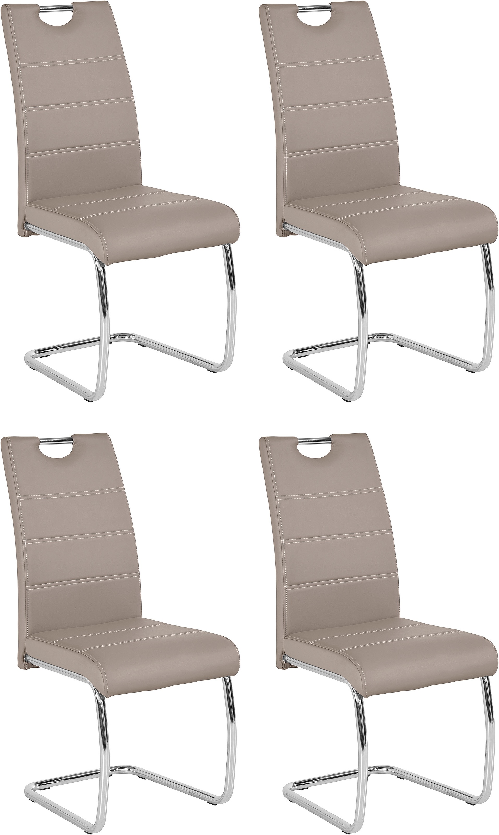 HELA Freischwinger "Flora, Esszimmerstühle" (Set) 4 Stk.Schwingstuhl Set: 1 günstig online kaufen