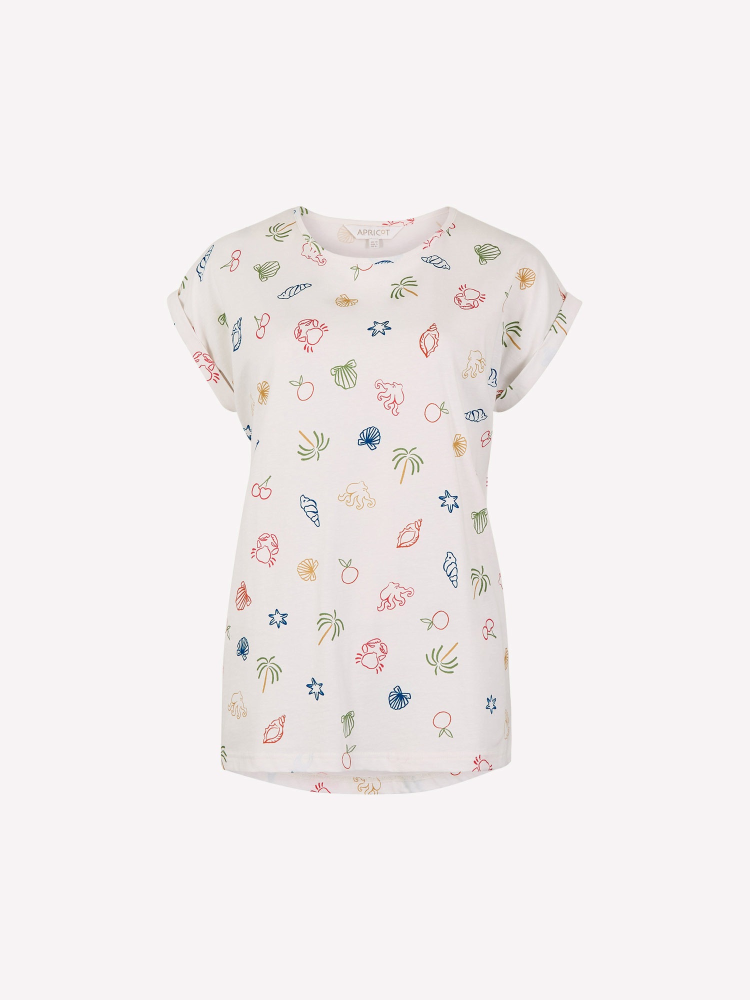 Apricot Shirttop »Top« Druck