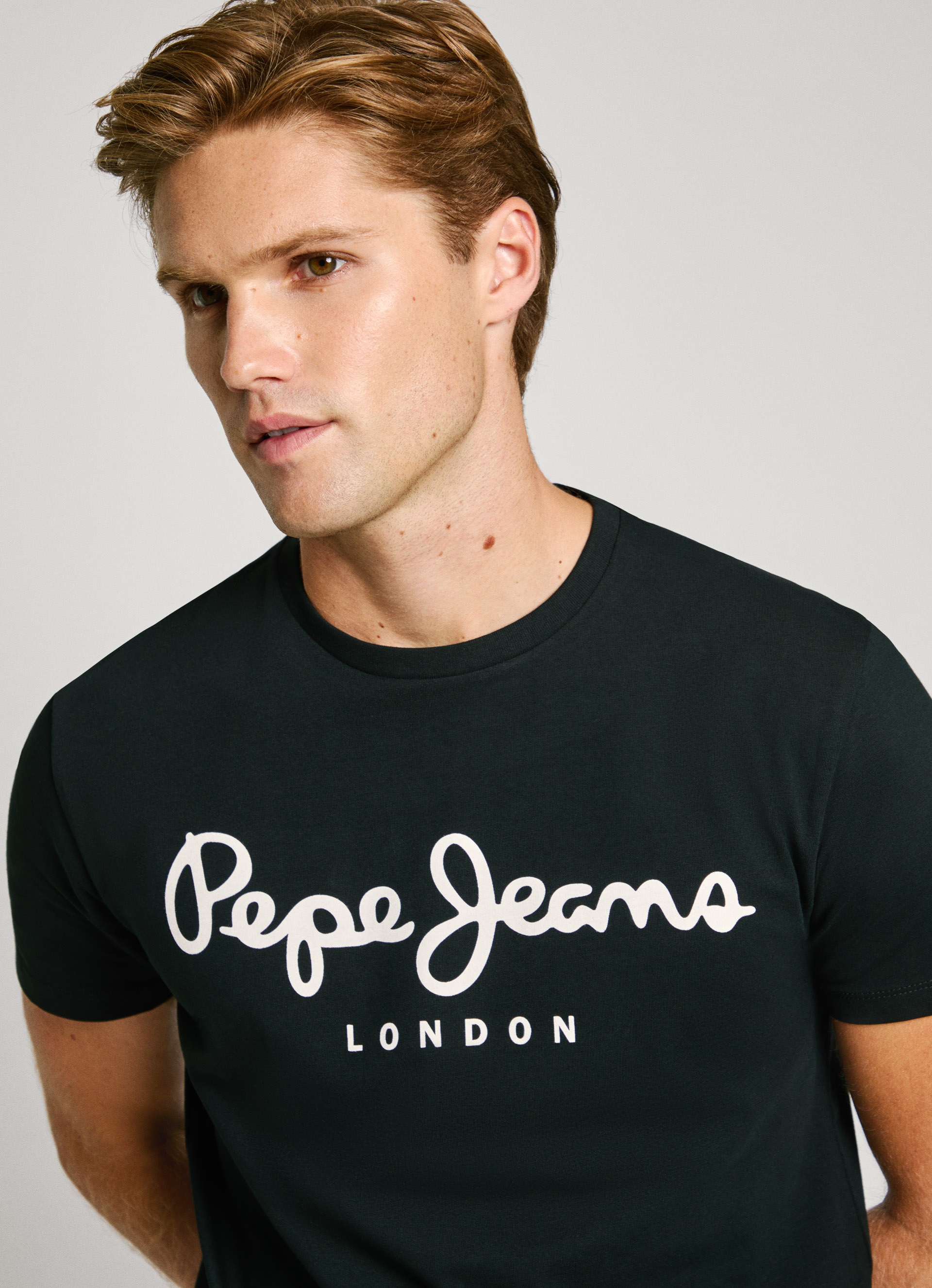 Pepe Jeans T-Shirt, mit Markenprint vorne