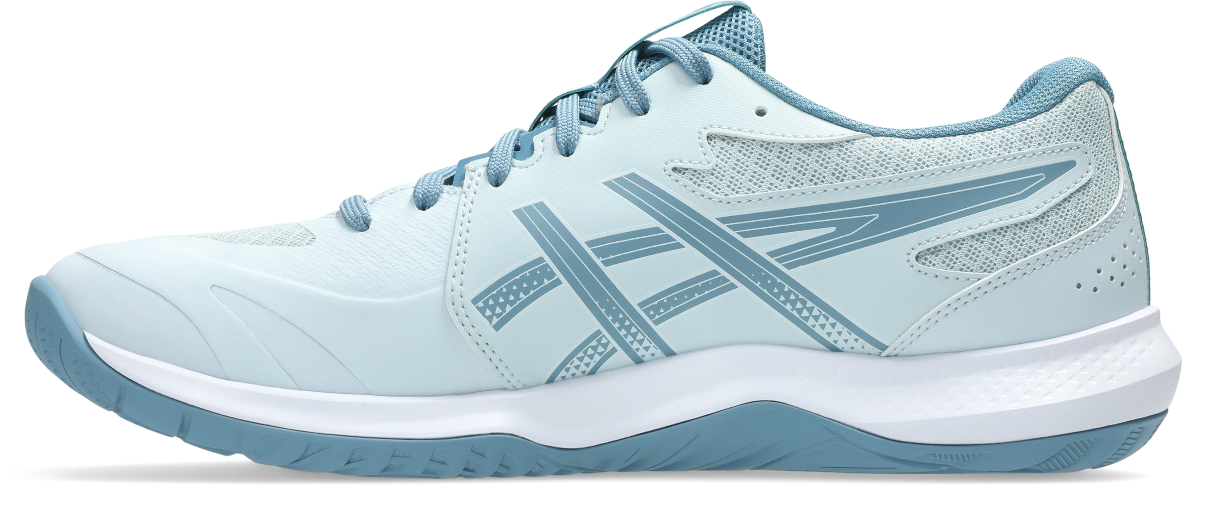 Hallenschuh ASICS "GEL-TACTIC 13", Herren, Gr. 47, cool grau, saba blau, Synthetik, Schuhe Hallenschuh, besonders geeignet für Handball und Volleyball 2