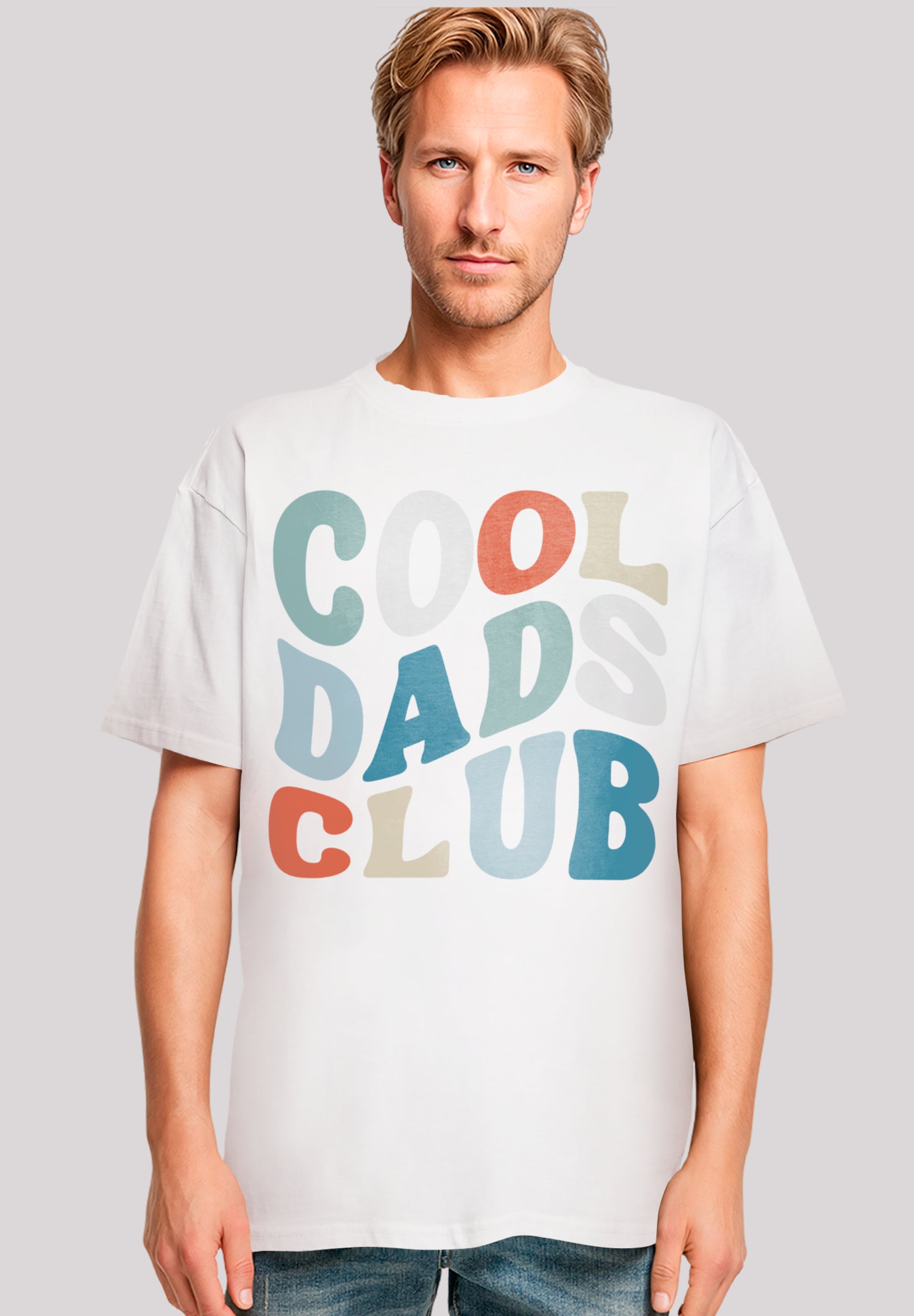 F4NT4STIC T-Shirt "Cool Dads Club Trendiges Vatertagsmotiv für Väter", Prem günstig online kaufen