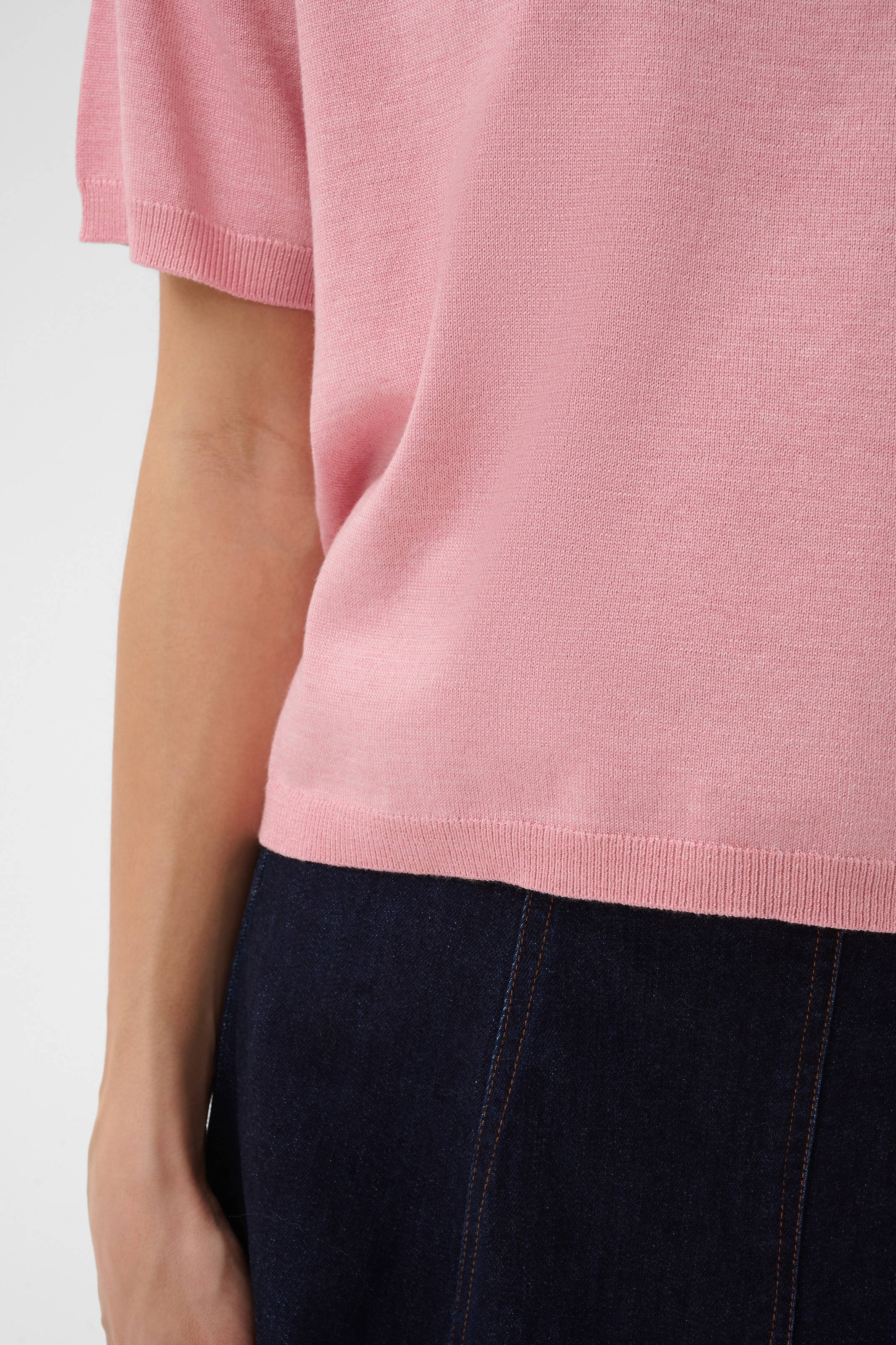 Saint Tropez Strickpullover »MilaSZ Boxy SS Pullover« Viskosemischung, Oversize fit