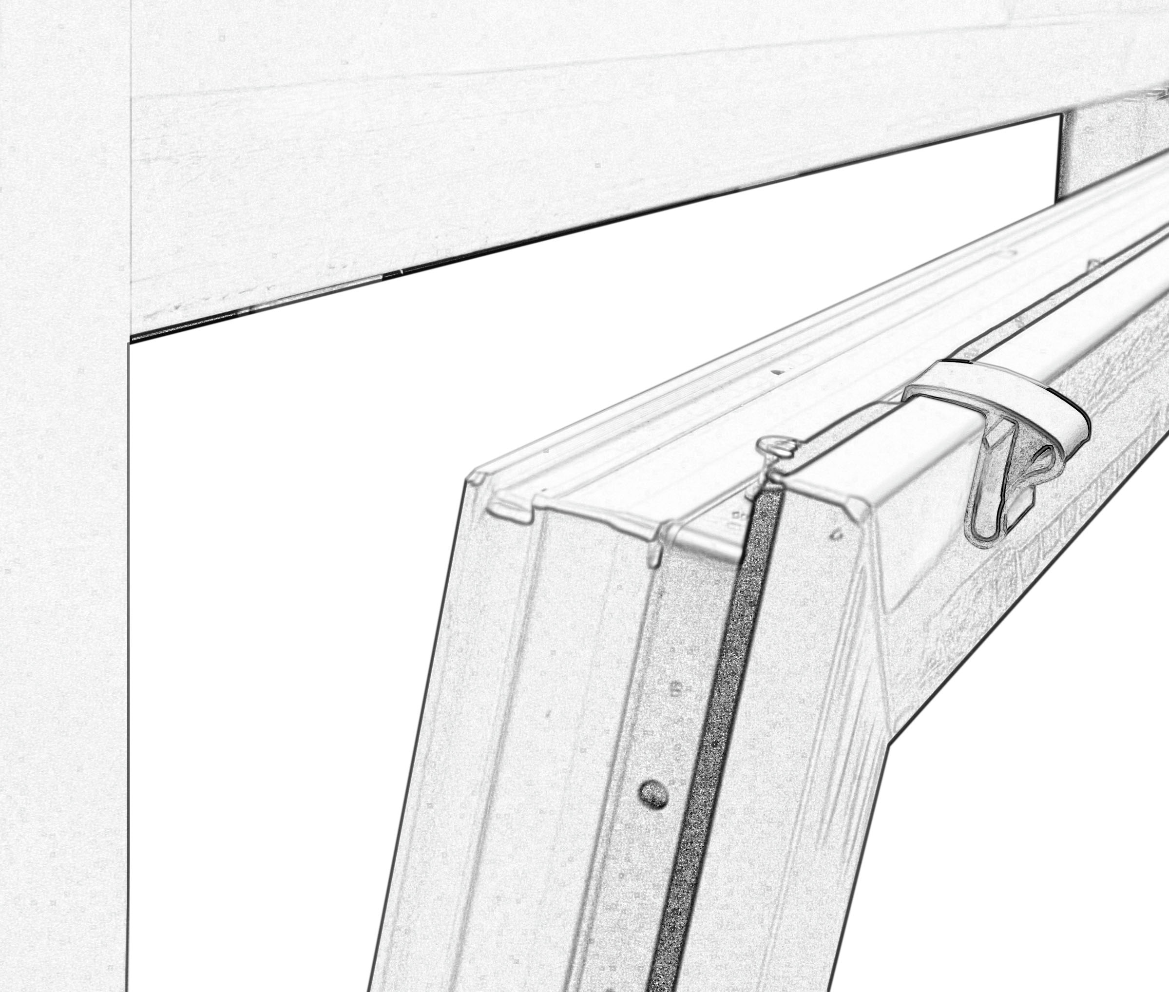 GARDINIA Sichtschutzbefestigung »Klemmhalter für Aluminium-Jalousien«, (6 St.), für Aluminium-Jalousien