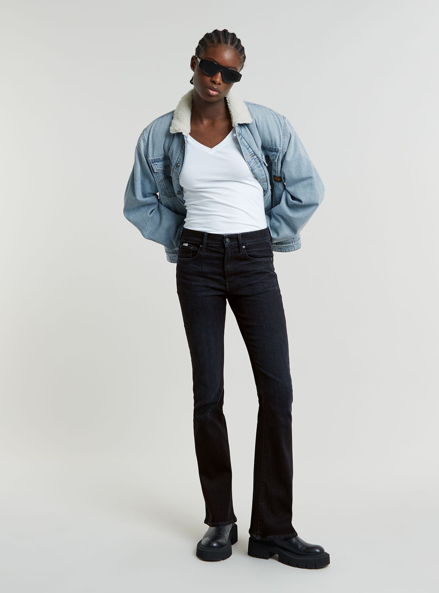 Thumbnail - G-STAR 5-Pocket-Jeans "3301 Flare Jeans"