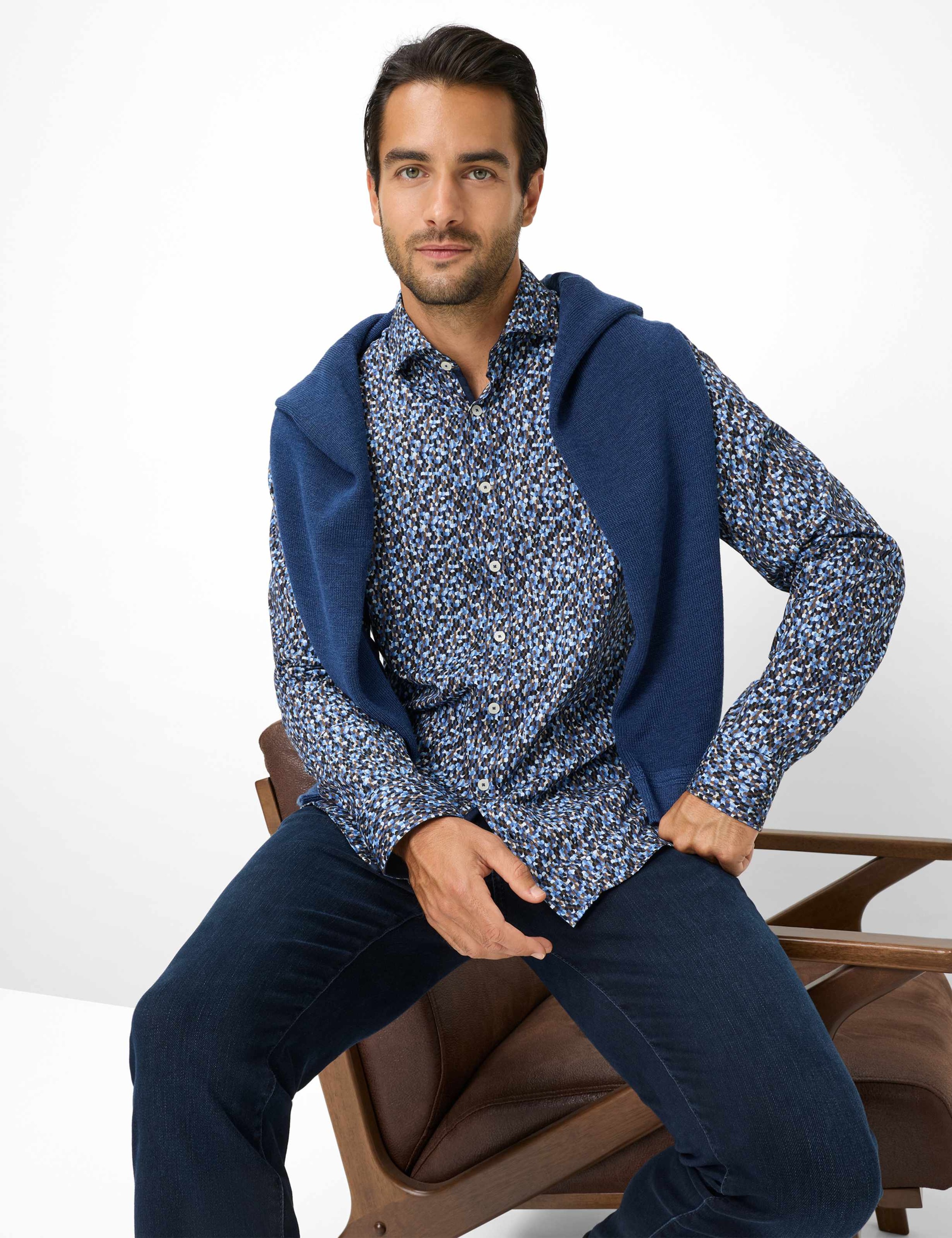 Brax Langarmhemd »Style HAROLD«
