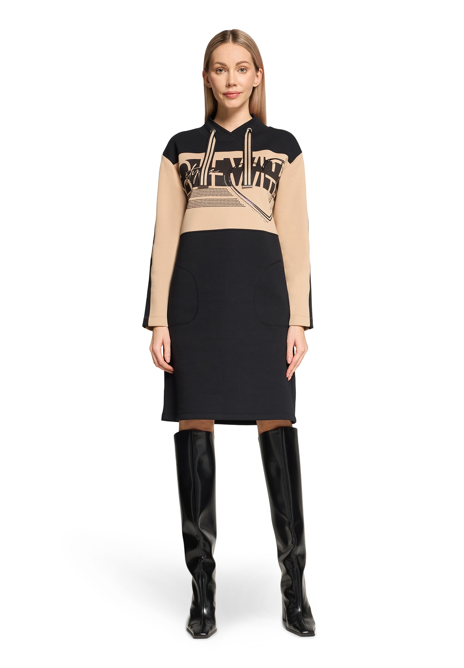 Betty Barclay Jerseykleid "Damen langarm" Ohne Tasche günstig online kaufen