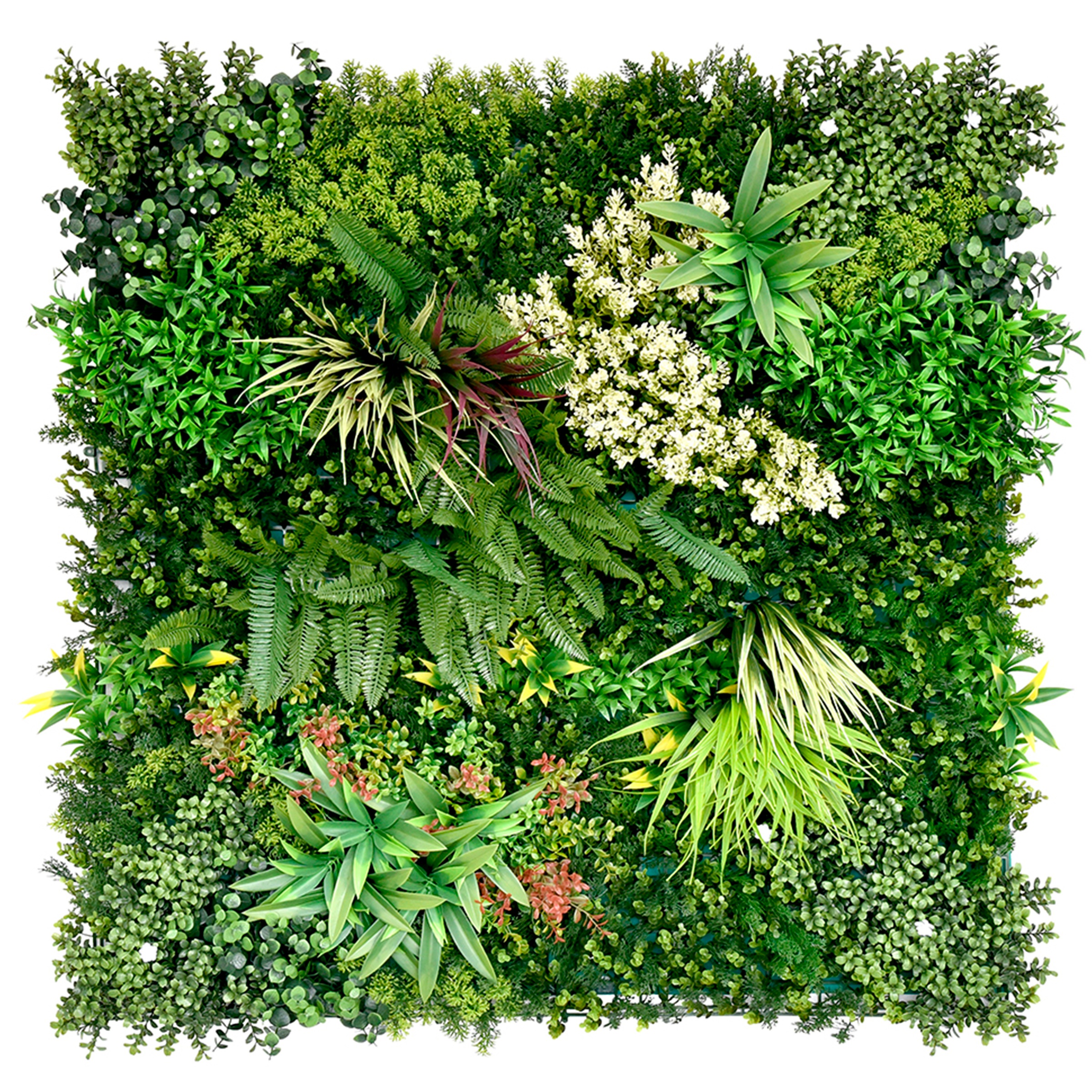 Primaflor-Ideen in Textil Kunstpflanze "Kunstpflanze Pflanzenwand 100x100" günstig online kaufen