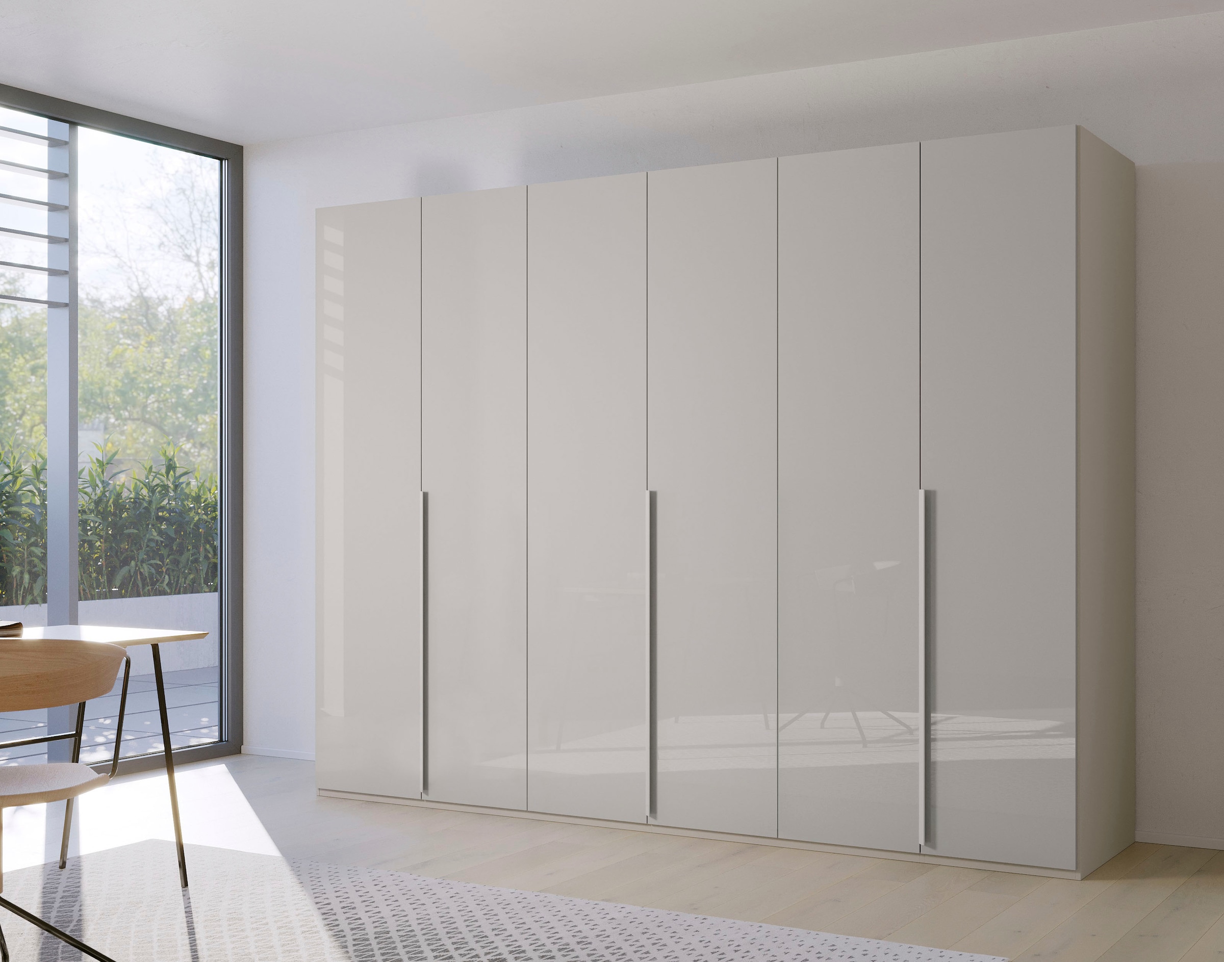 rauch Drehtürenschrank »Purisma«, mit Glasfront und umfangreicher Innenausstattung