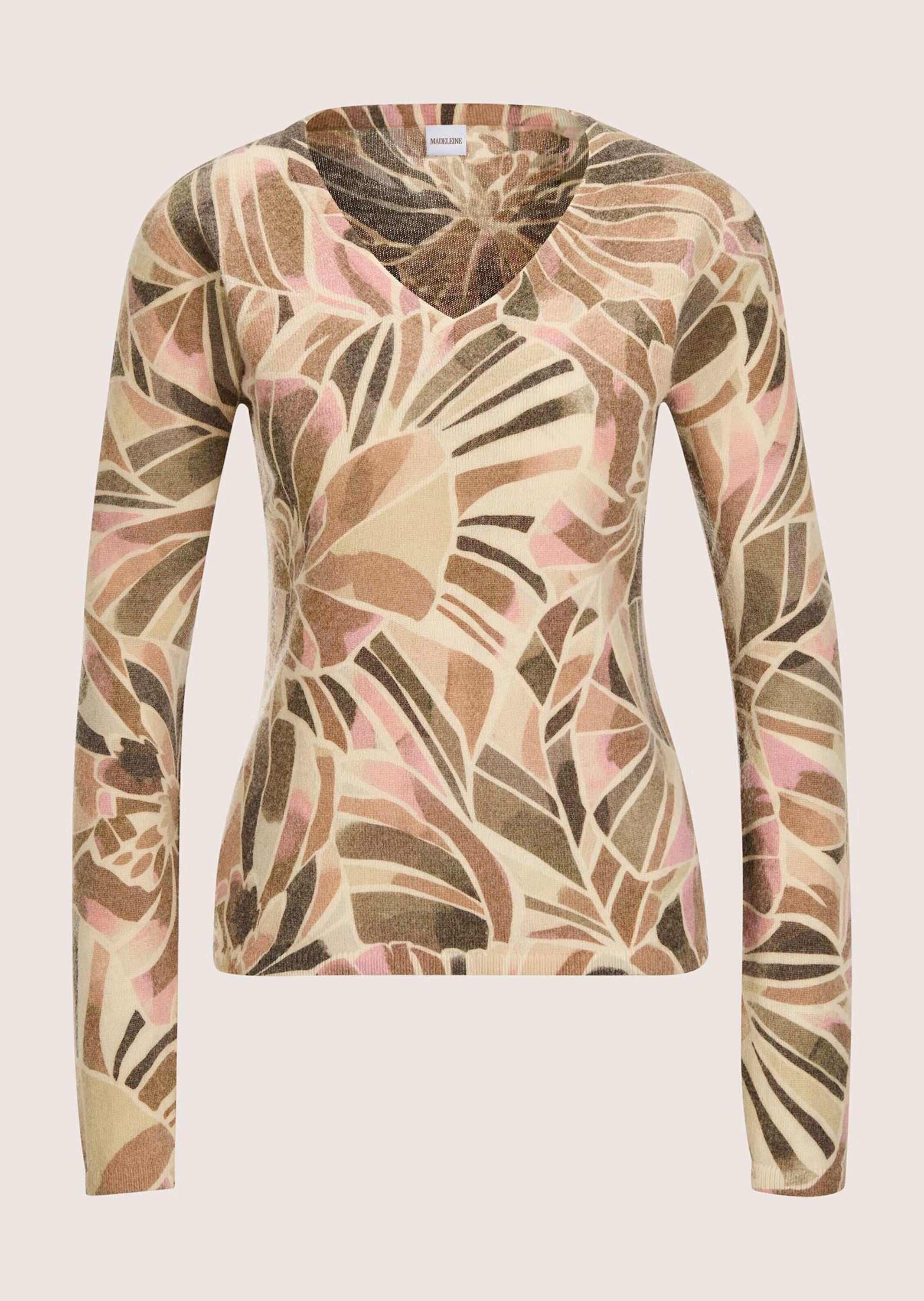 MADELEINE Longpullover "Strickpullover Luxuriöser Glattstrickpullover mit f günstig online kaufen