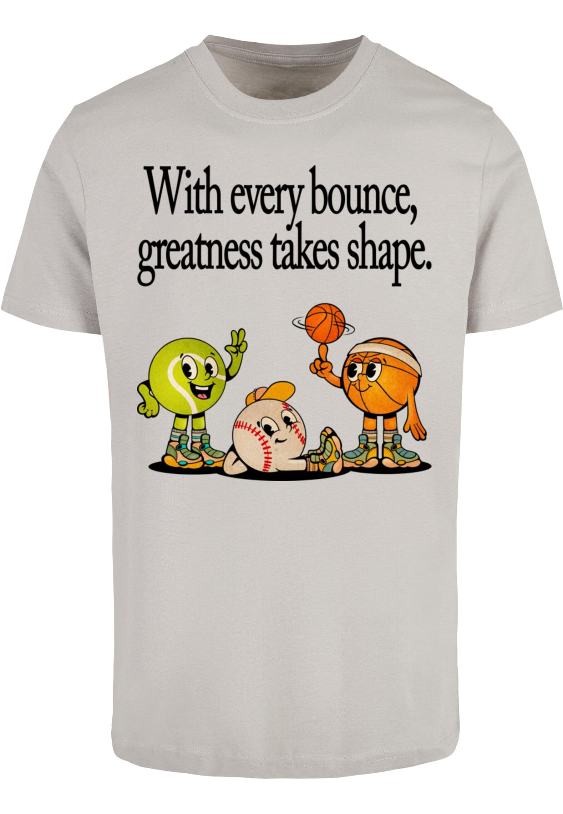 MisterTee T-Shirt "MisterTee Every Bounce Tee" 1 Stk. tlg. günstig online kaufen