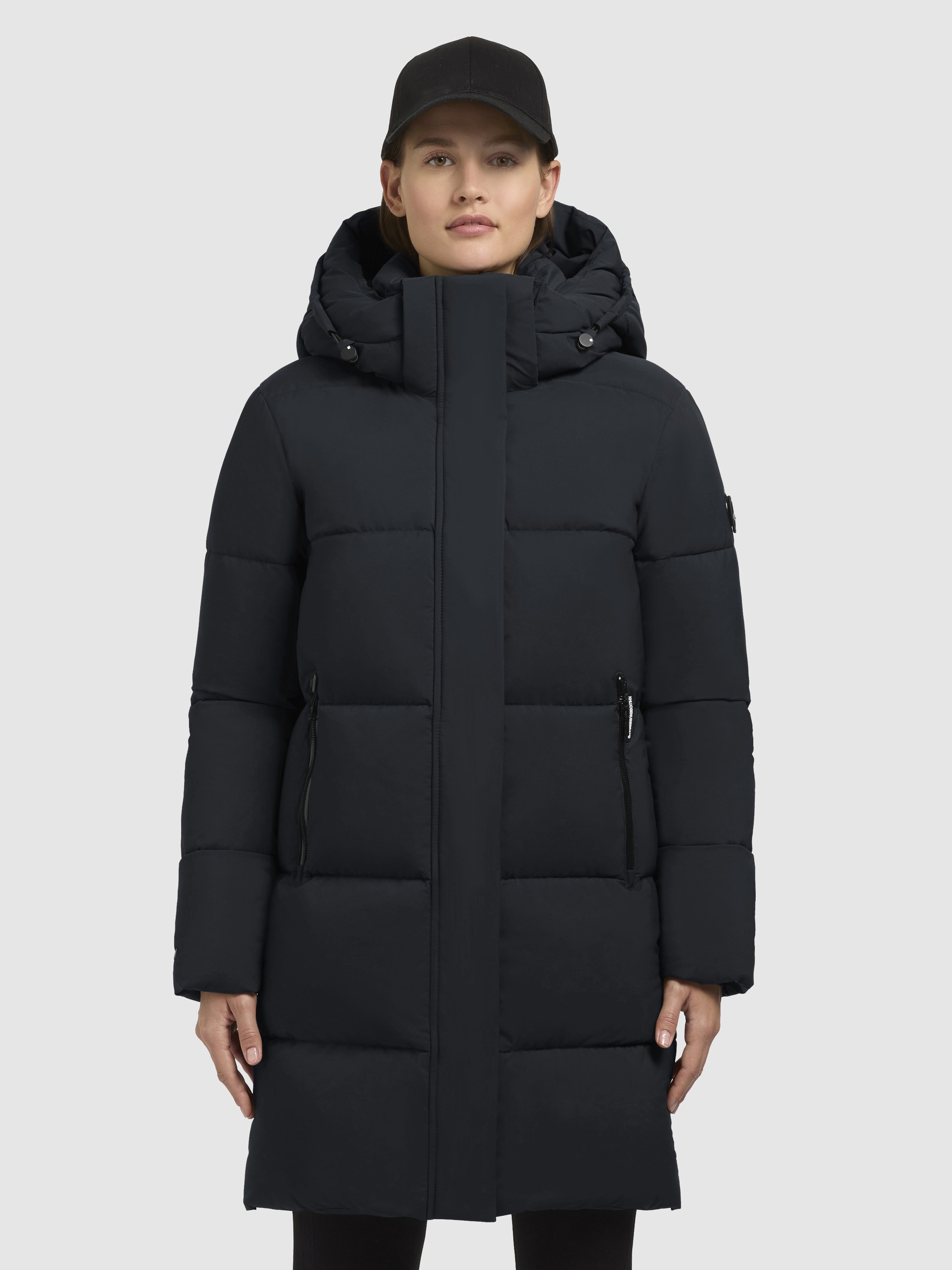 khujo Steppjacke »HAYA MATT«, mit Kapuze