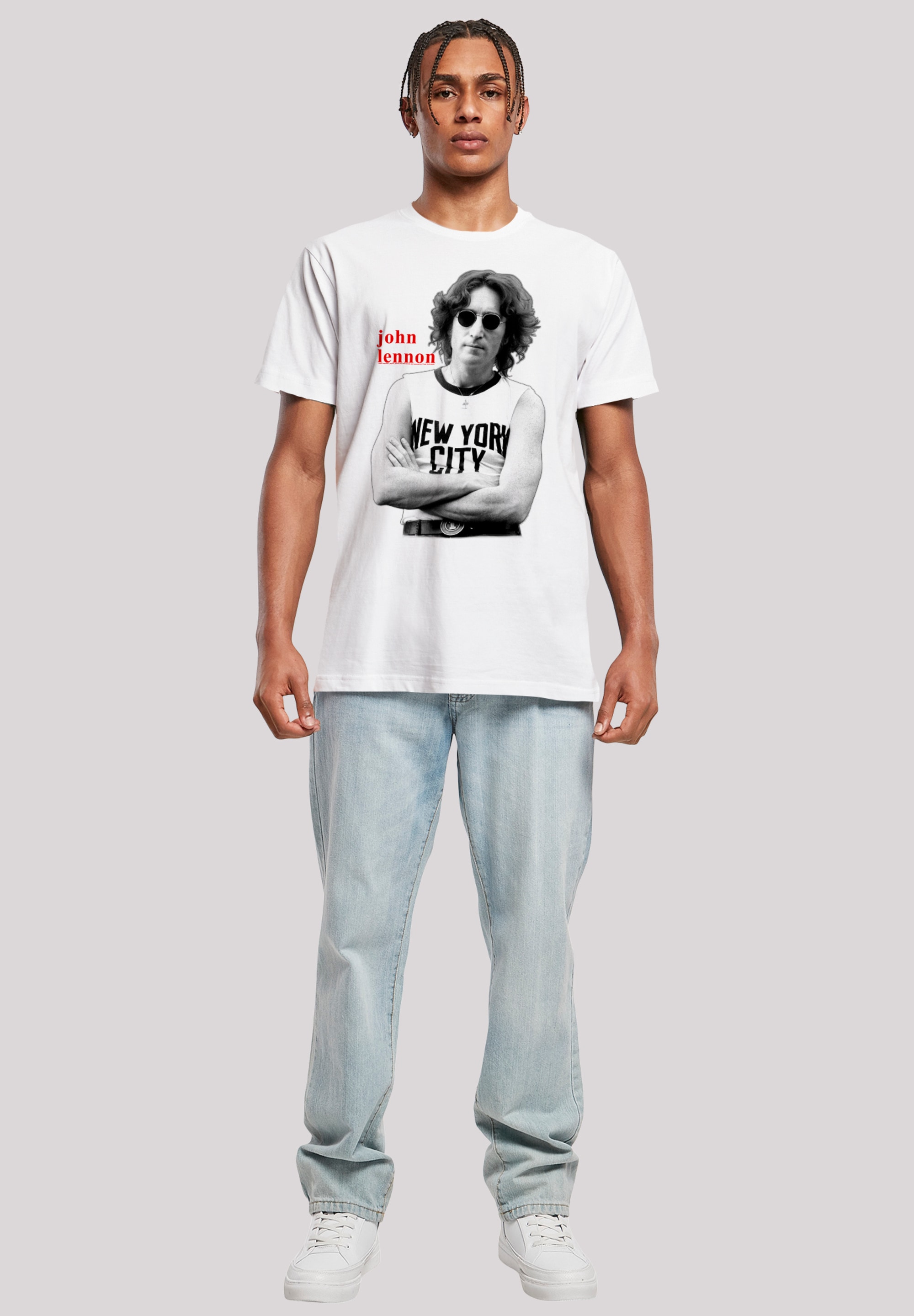 F4NT4STIC T-Shirt »John Lennon«, Streetwear Fashion