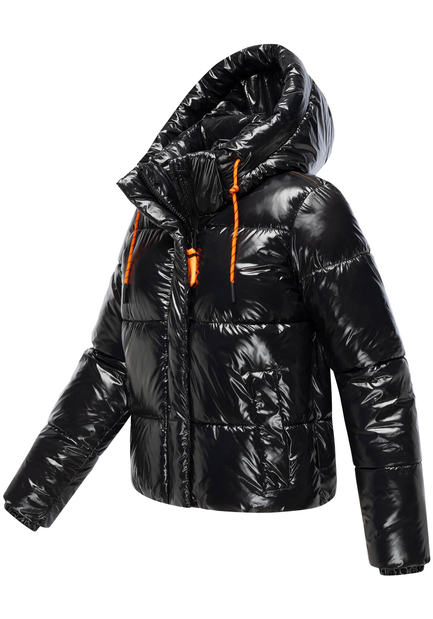 Marikoo Winterjacke »Skyraa«, Leicht glänzendes Obermaterial mit moderner Steppung