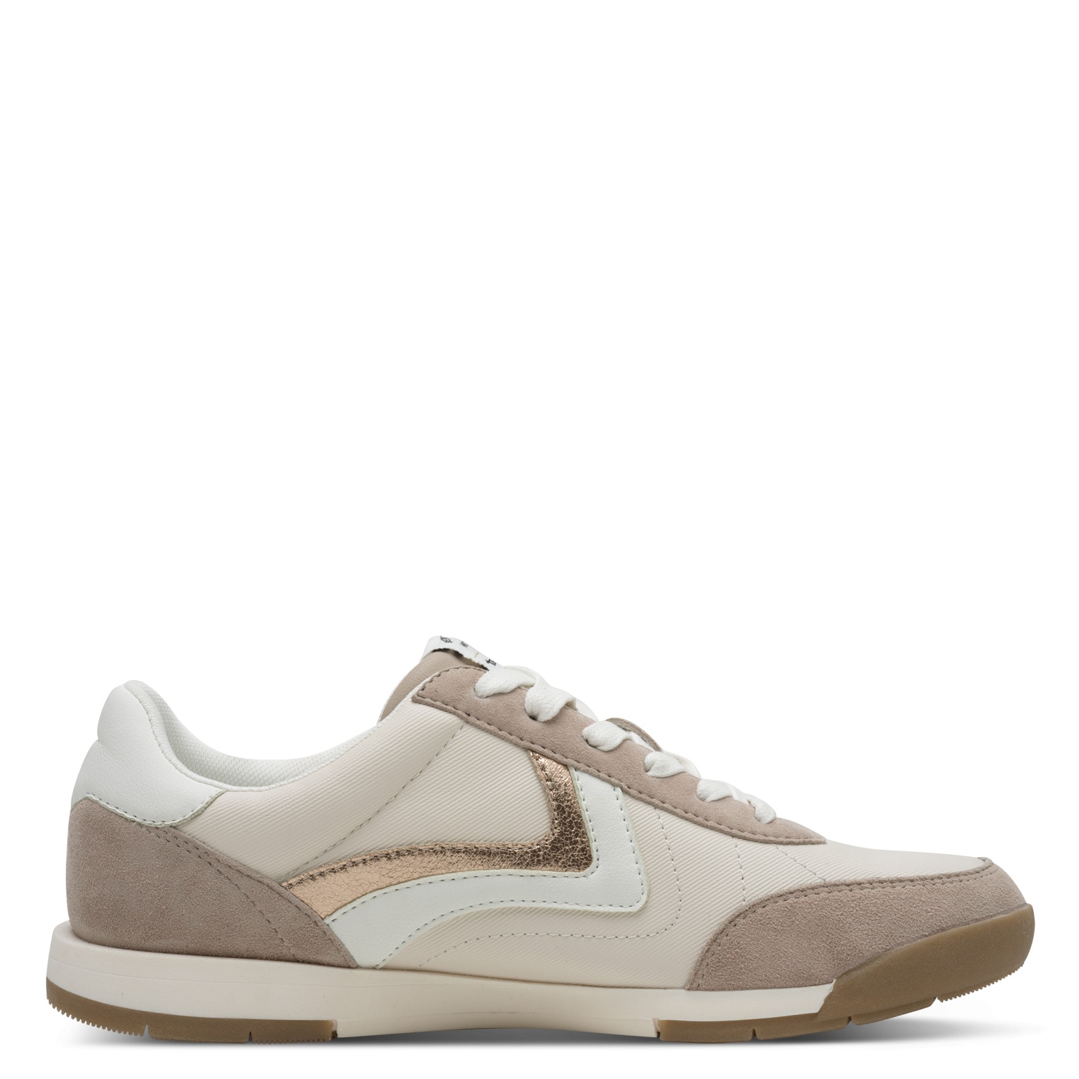 Tamaris Sneaker, Freizeitschuh, Halbschuh, Schnürschuh, weich gepolsterter Schaftrand