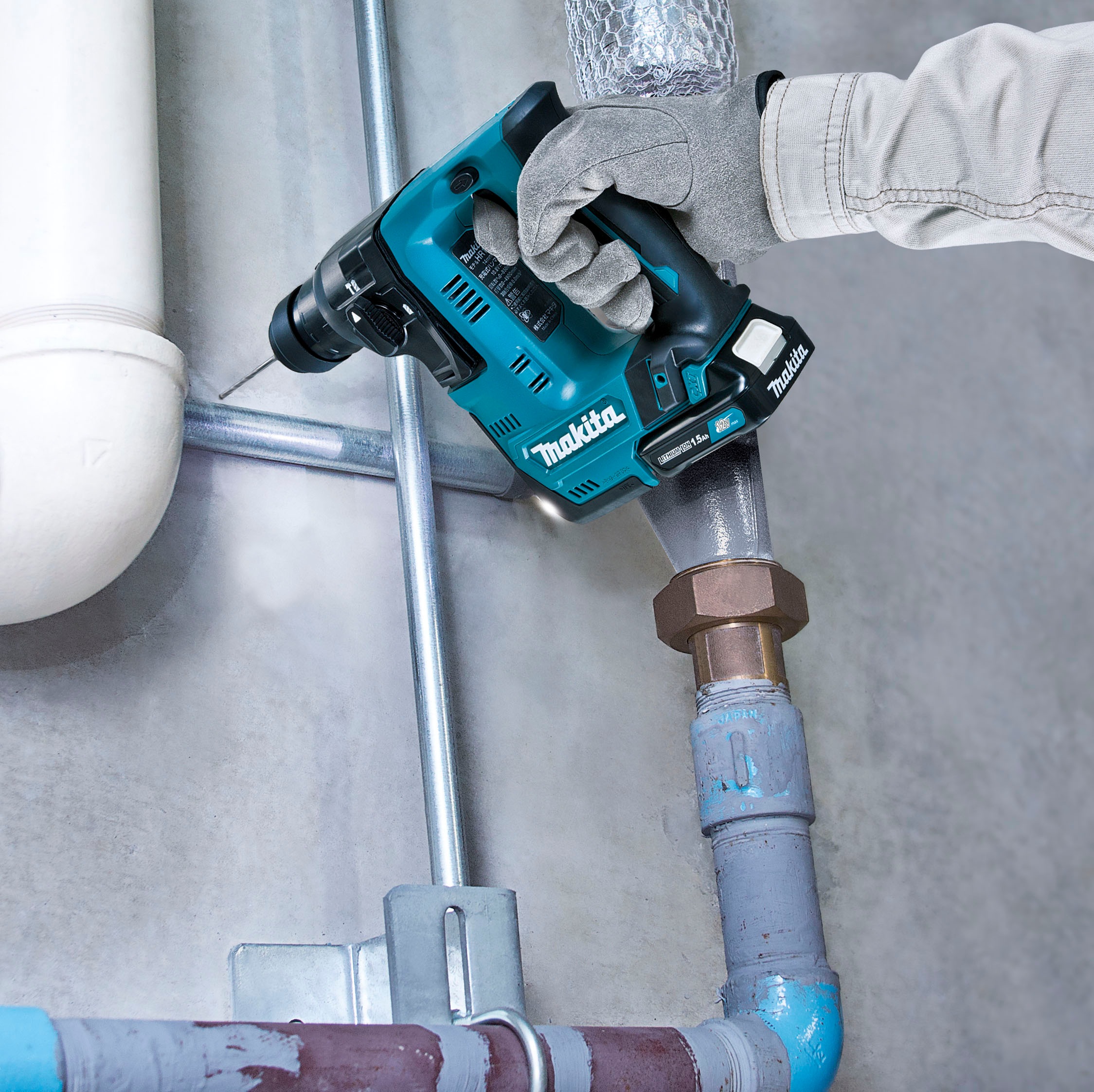Makita Bohrhammer »HR140DZ«, ohne Akku und Ladegerät, 12V max.