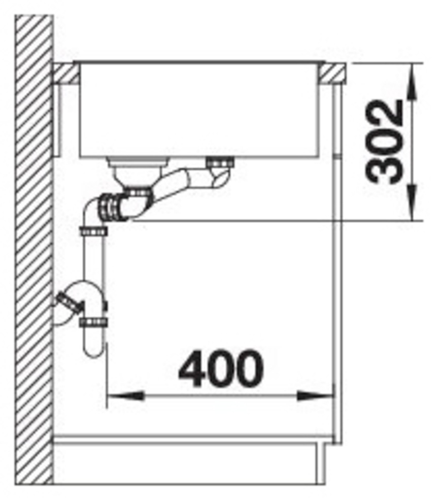 Blanco Granitspüle »AXIA III 6 S« 1 Stk. tlg. inklusive Esche-Compound-Brückenschneidebrett und Multifunktionsschale