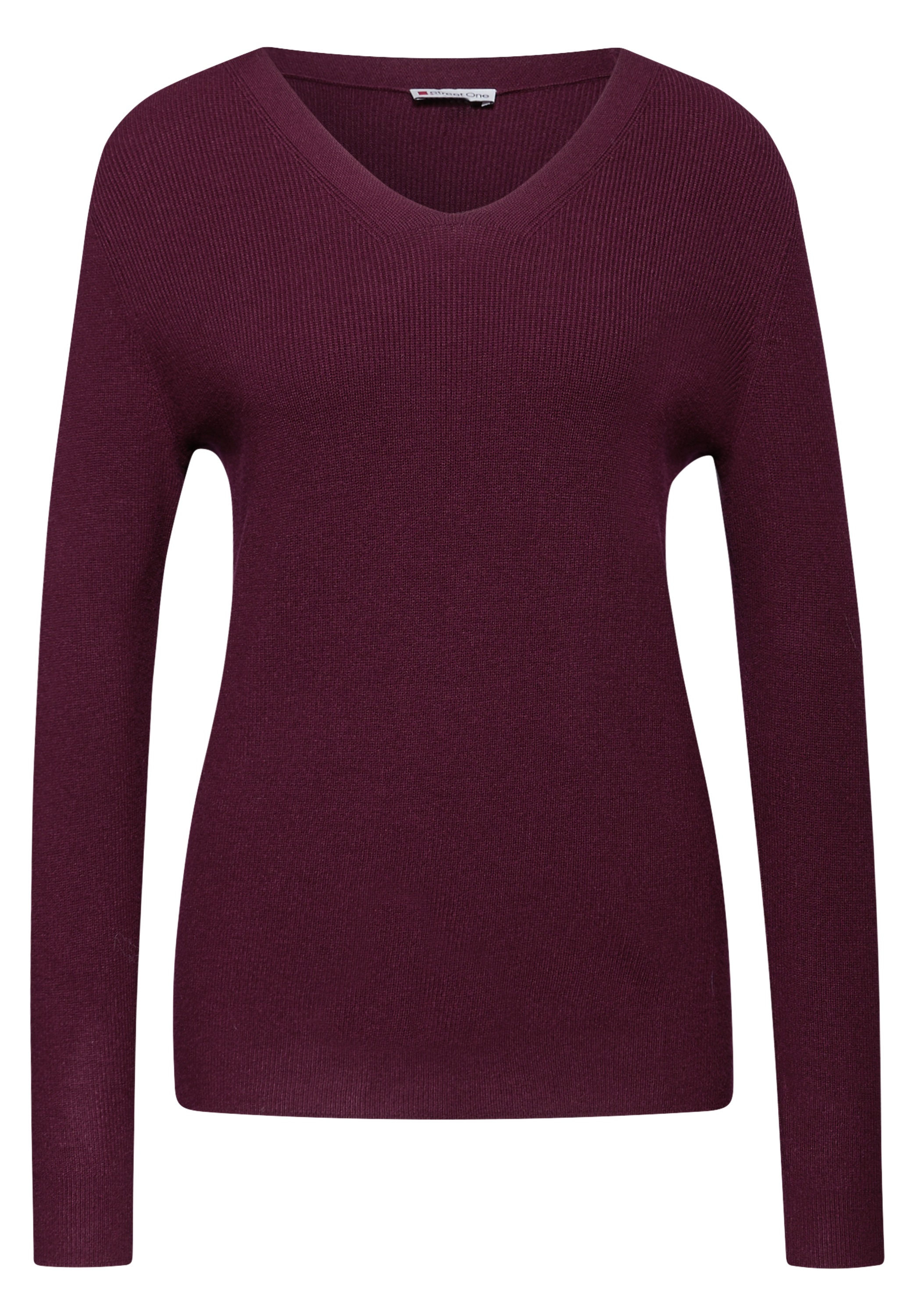STREET ONE Strickpullover, aus softem Materialmix