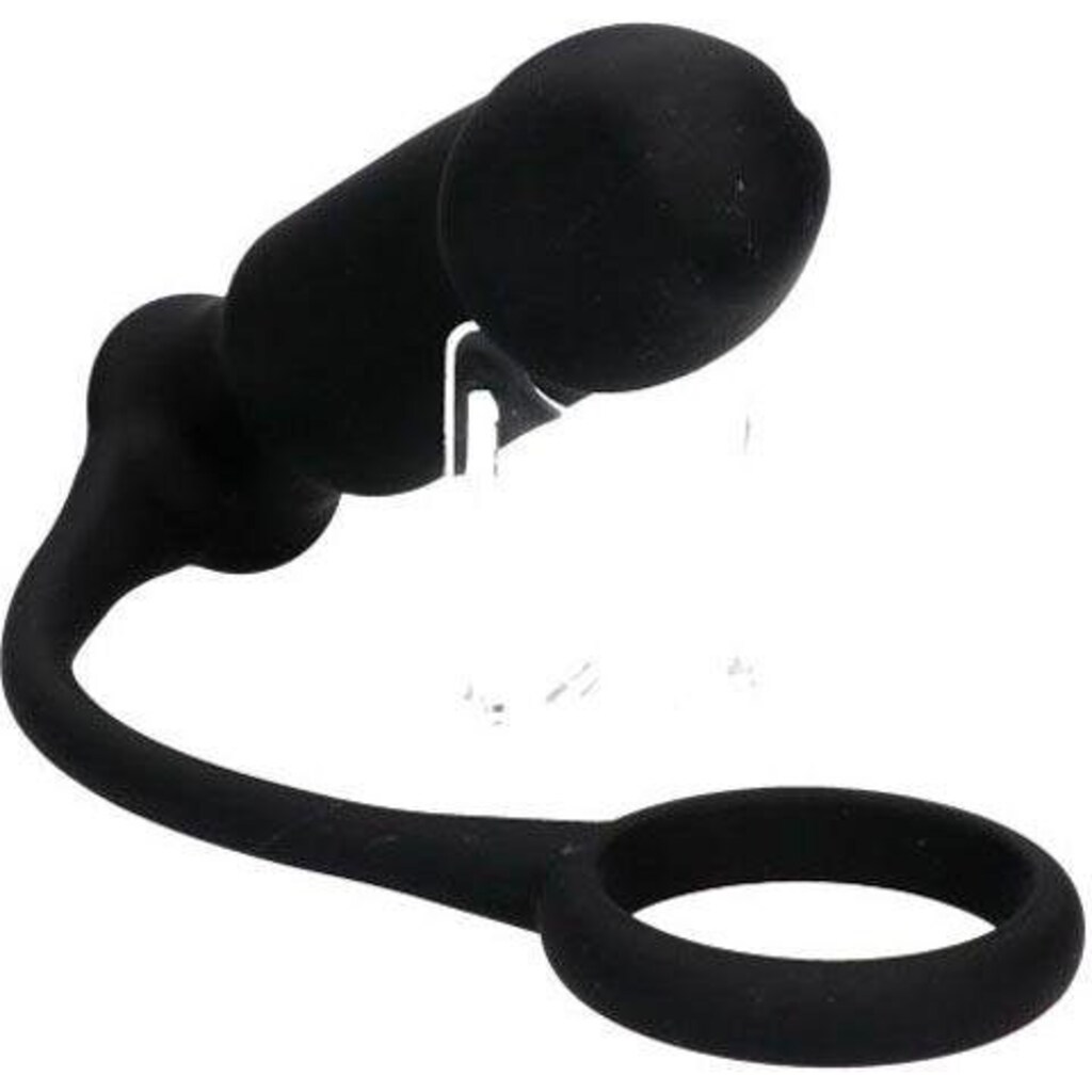 BLACK VELVETS Analvibrator »BV Ring + Plug«