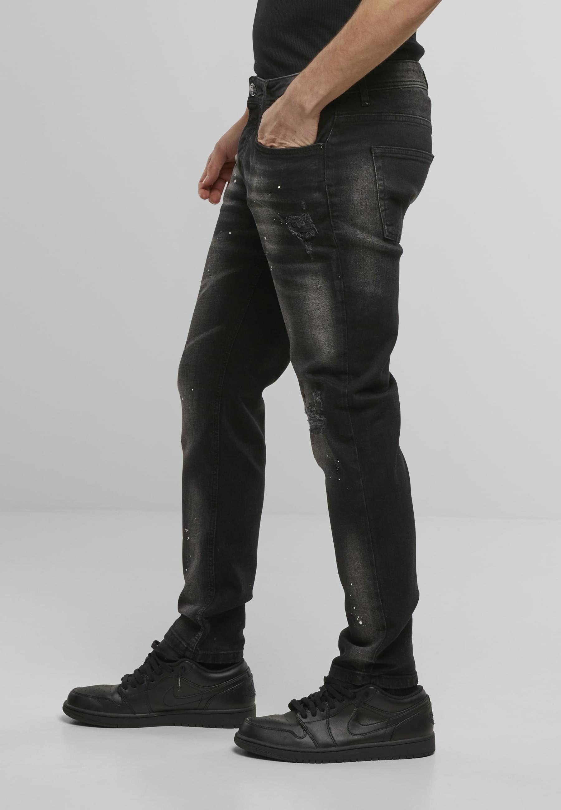 2Y Premium Bequeme Jeans »2Y Premium 2Y CARLOS DESTROYED SLIM FIT JEANS«